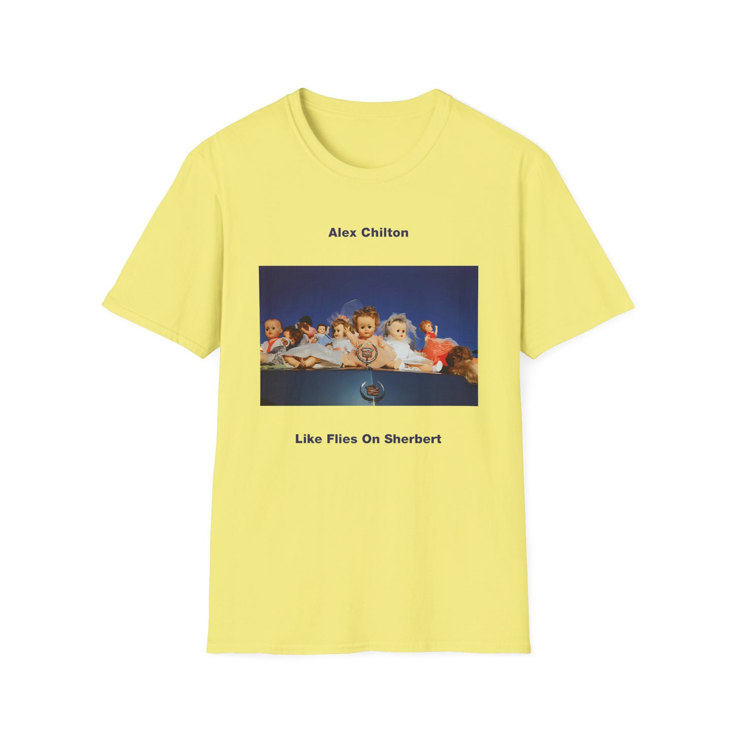 1979 alex chilton album like flies on sherbert tshirt