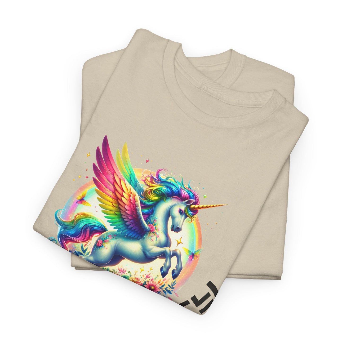 thirsty unicorn tshirt (technically alicorn)