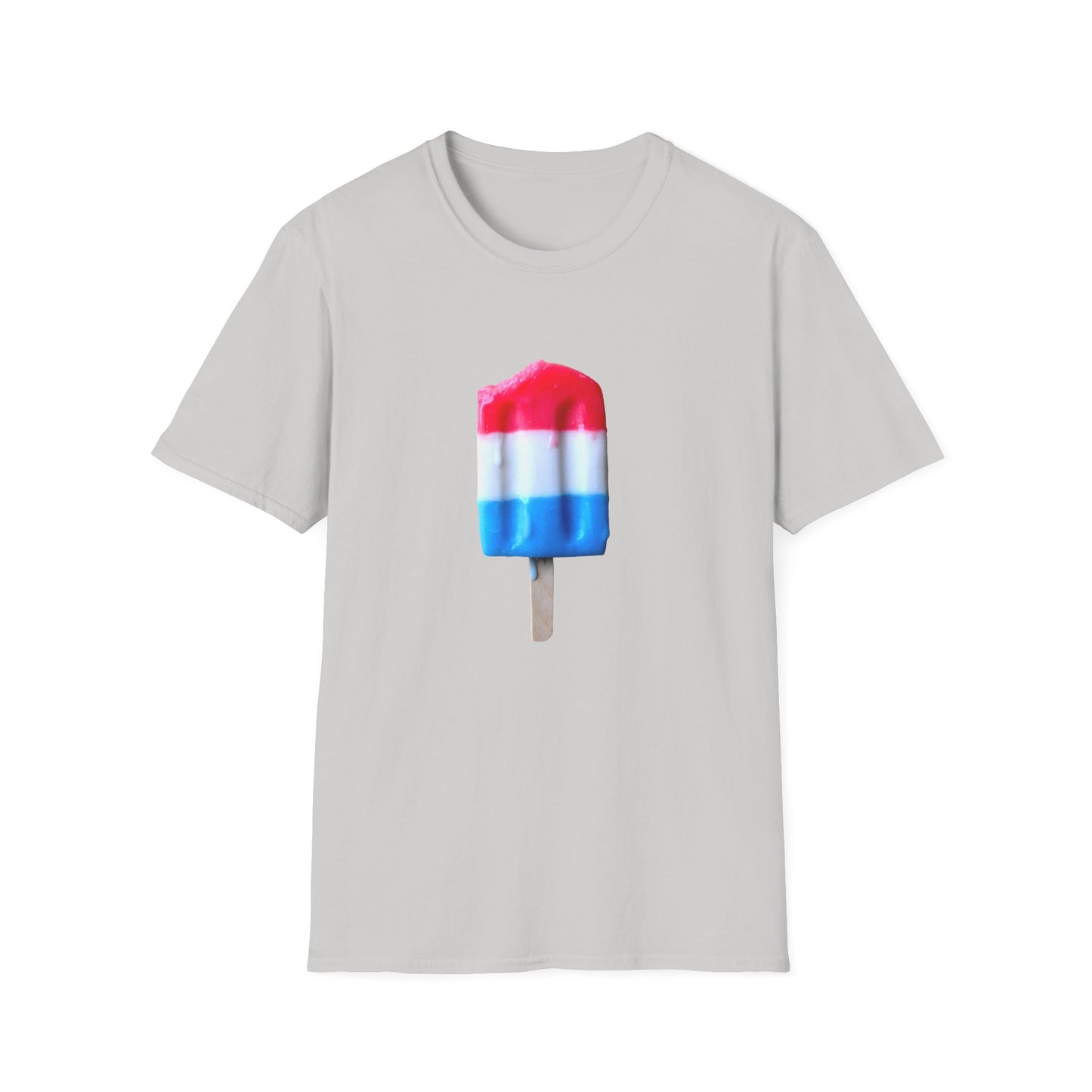 classic red white blue popsicle tshirt