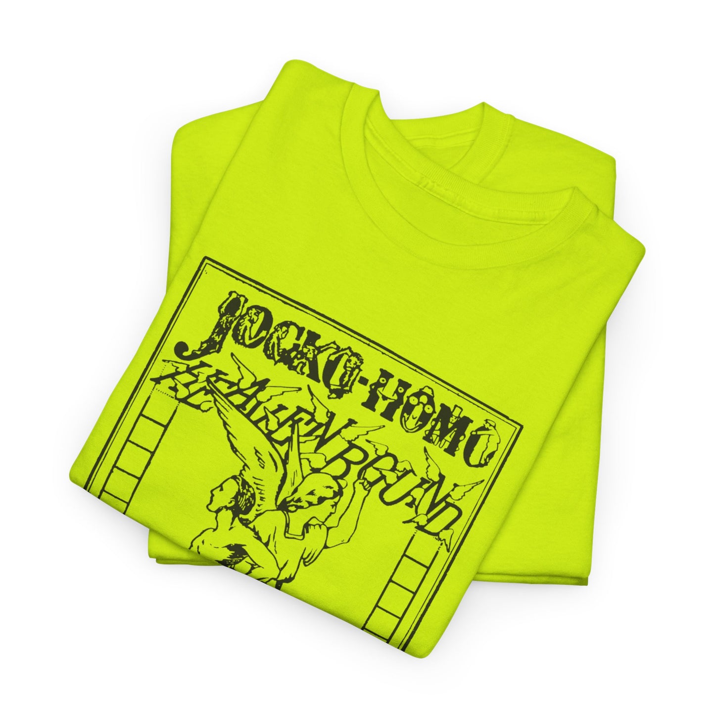 jocko-homo heavenbound b. h. shadduck 1925 religious pamphlet tshirt