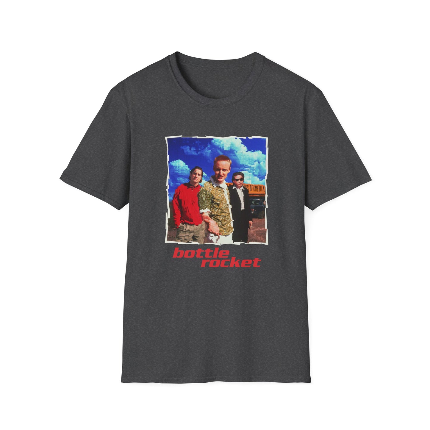 bottle rocket movie poster tshirt