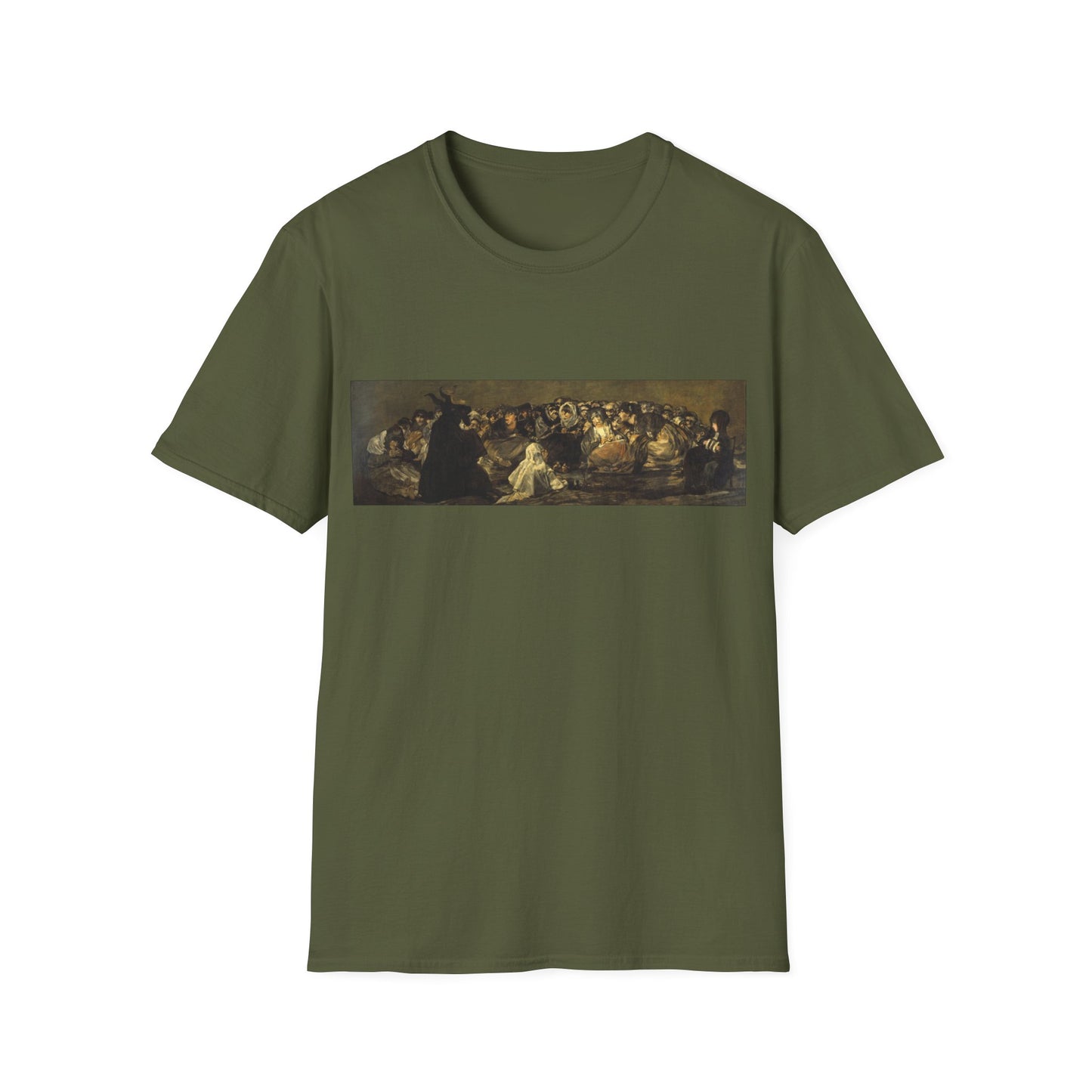 1821 francisco goya painting, witches' sabbath (the great he-goat) tshirt