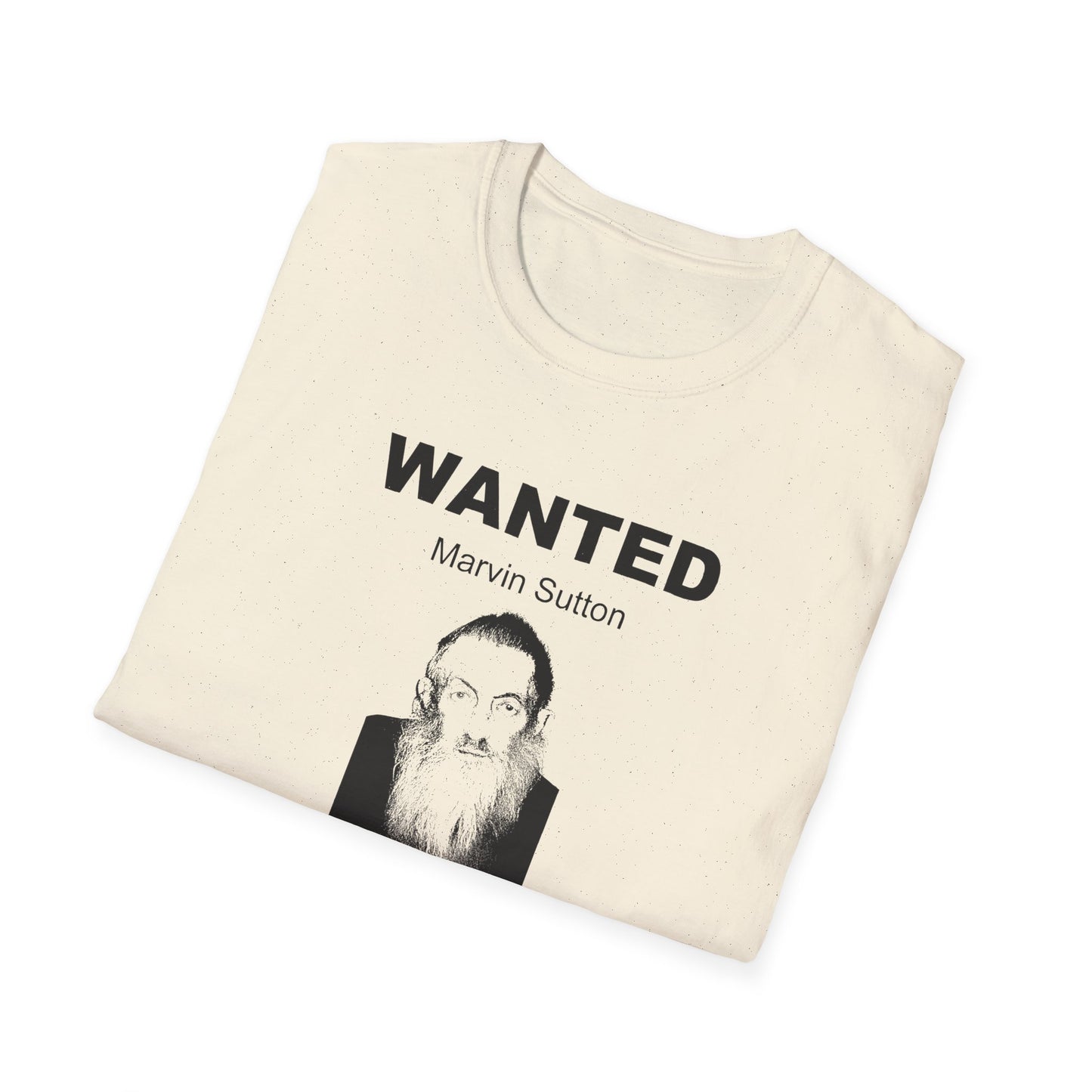 popcorn sutton's famous wanted poster tshirt