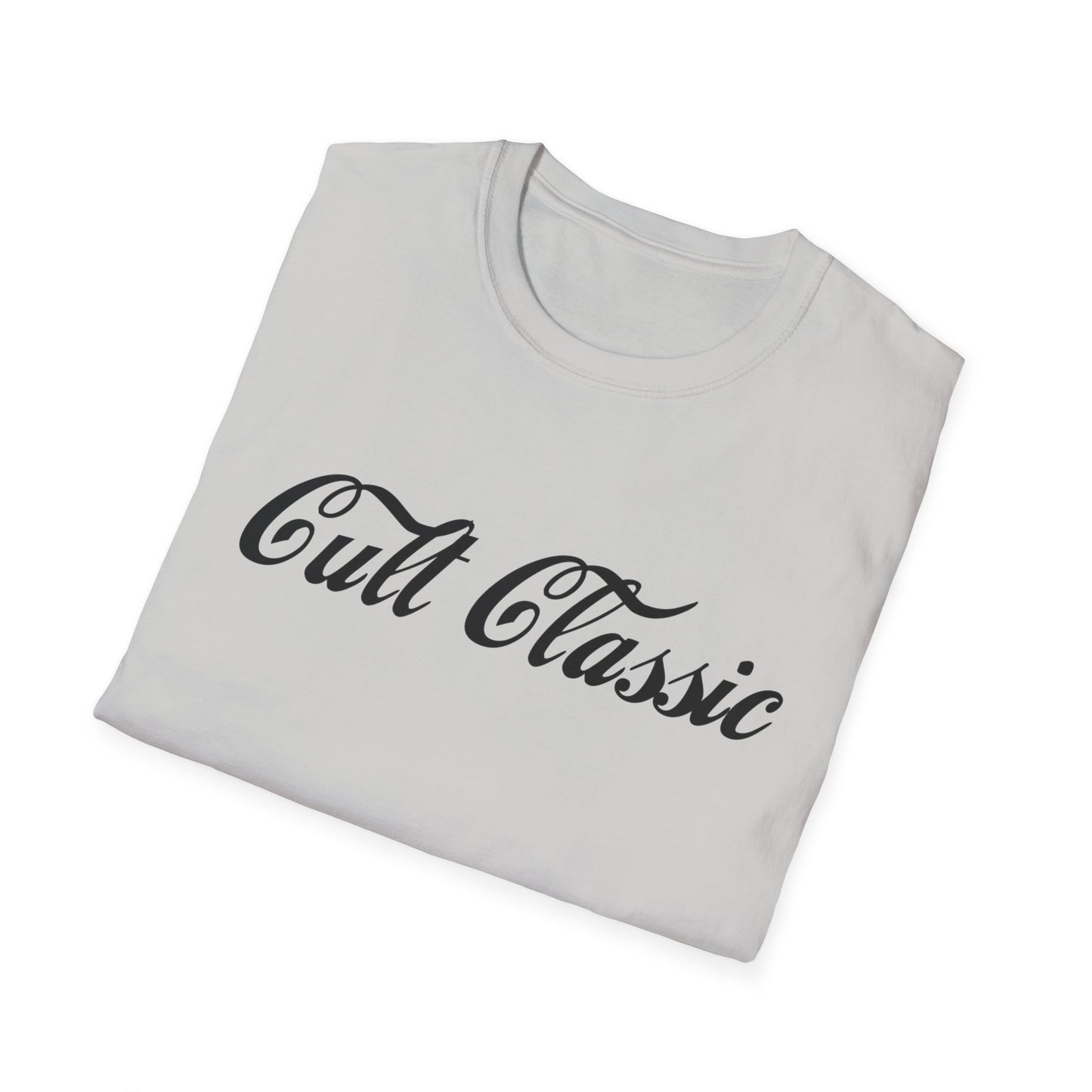 cult classic in cola font tshirt