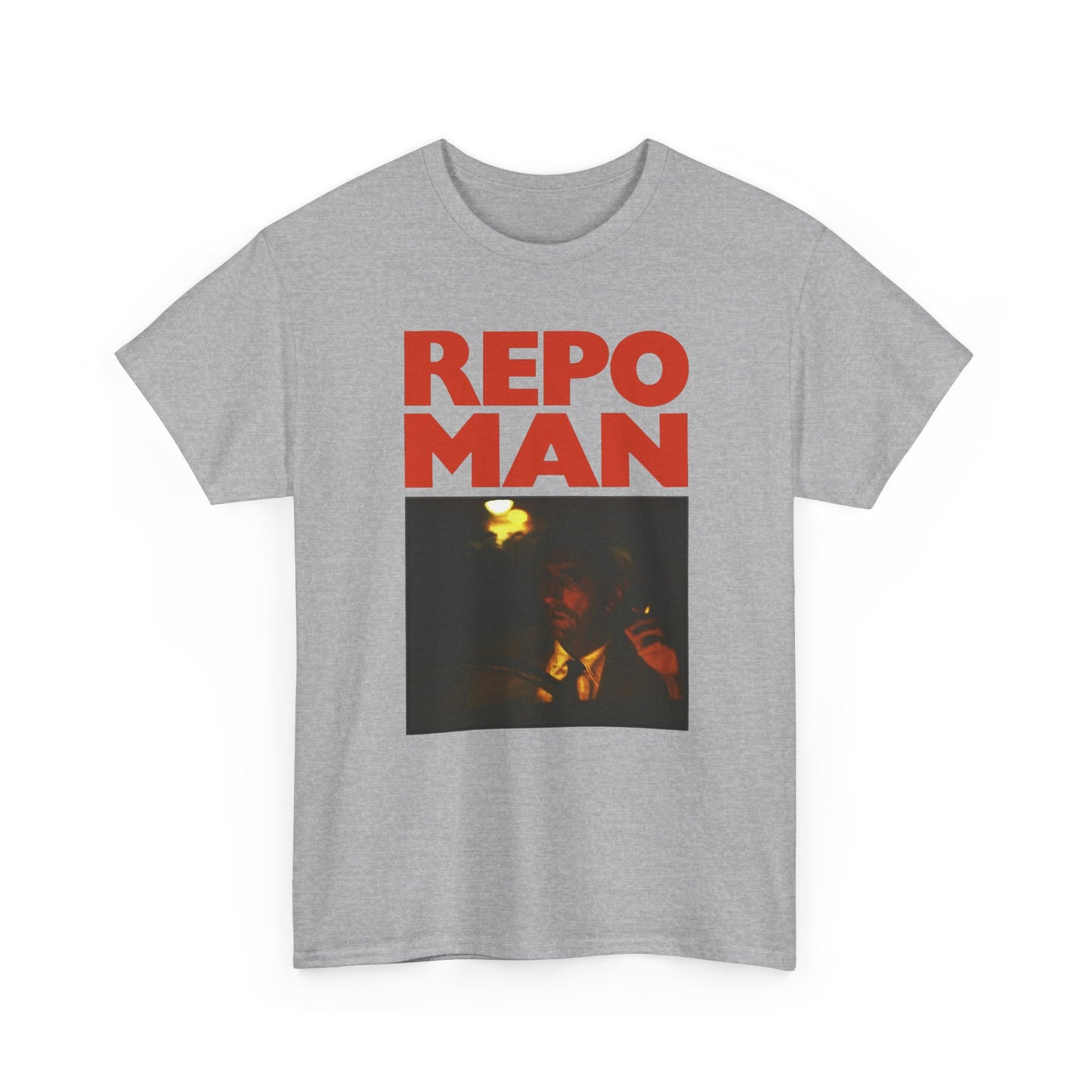 1984 repo man bus stop british movie poster reproduction tshirt