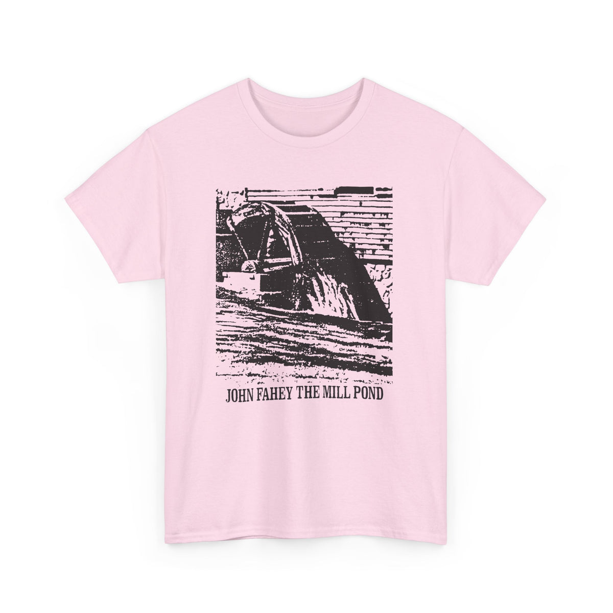 1997 the mill pond by john fahey album cover stretched tshirt