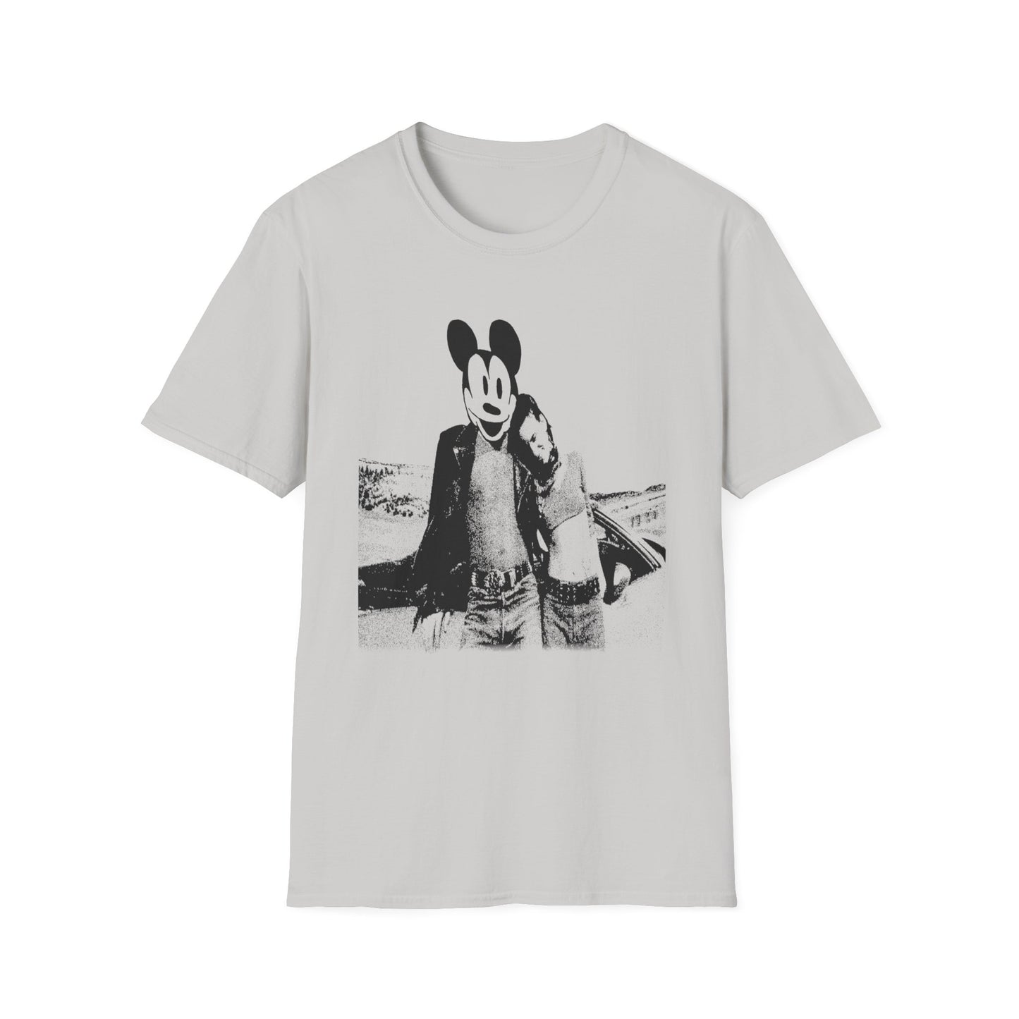 steamboat mickey and mallory knox natural born killers parody weird tshirt