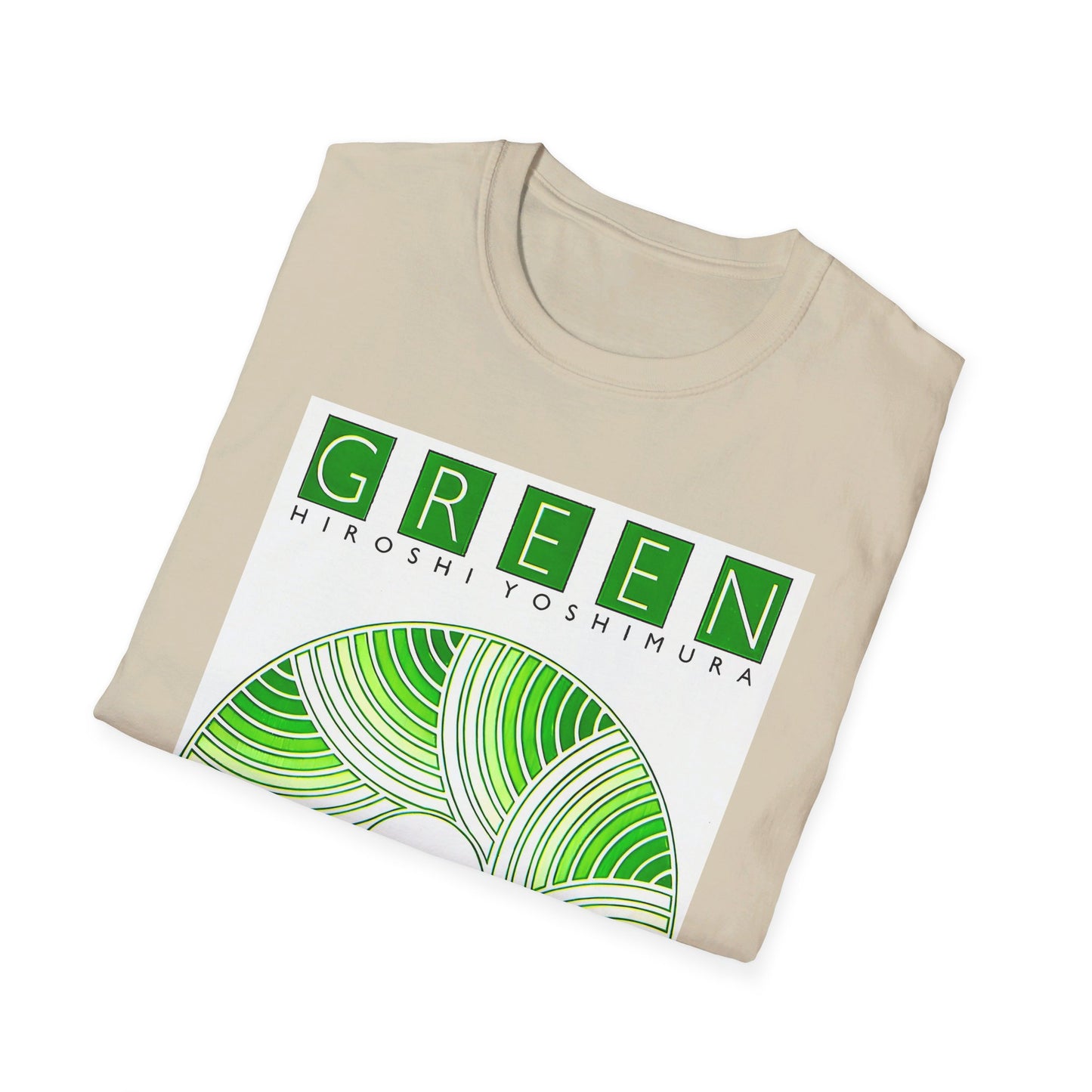 hiroshi yoshimura 1986 green album alternate tshirt