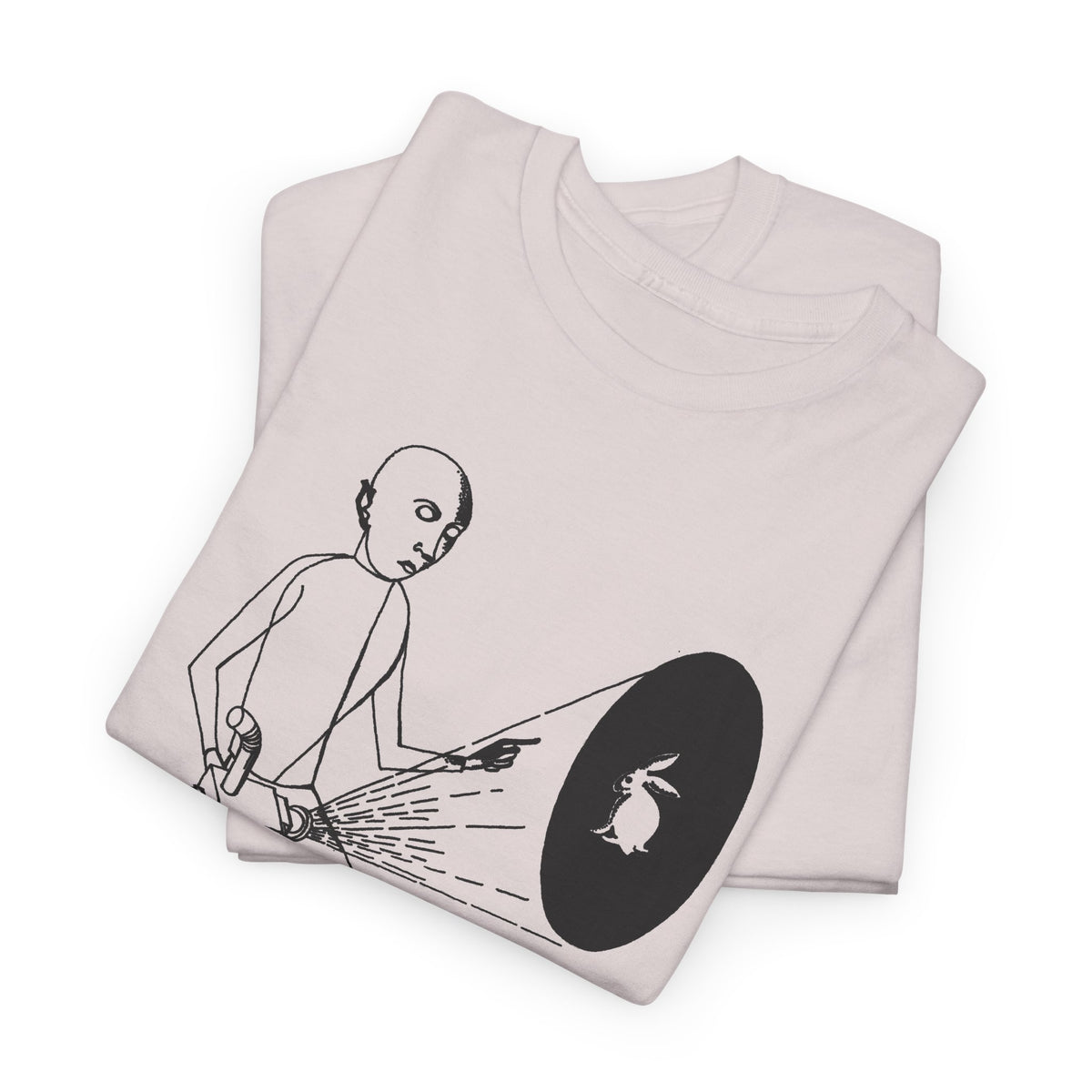 1927 laterna magica ink illustration by gottfried brockmann tshirt