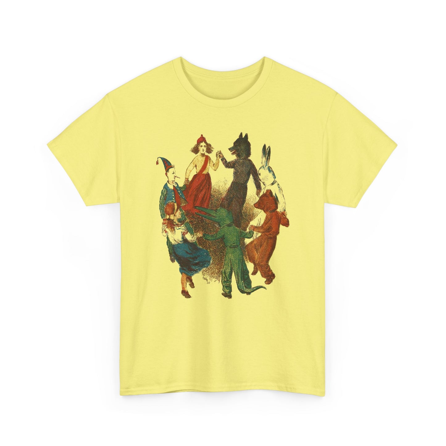 1930s children in costumes russian illustration reproduction tshirt