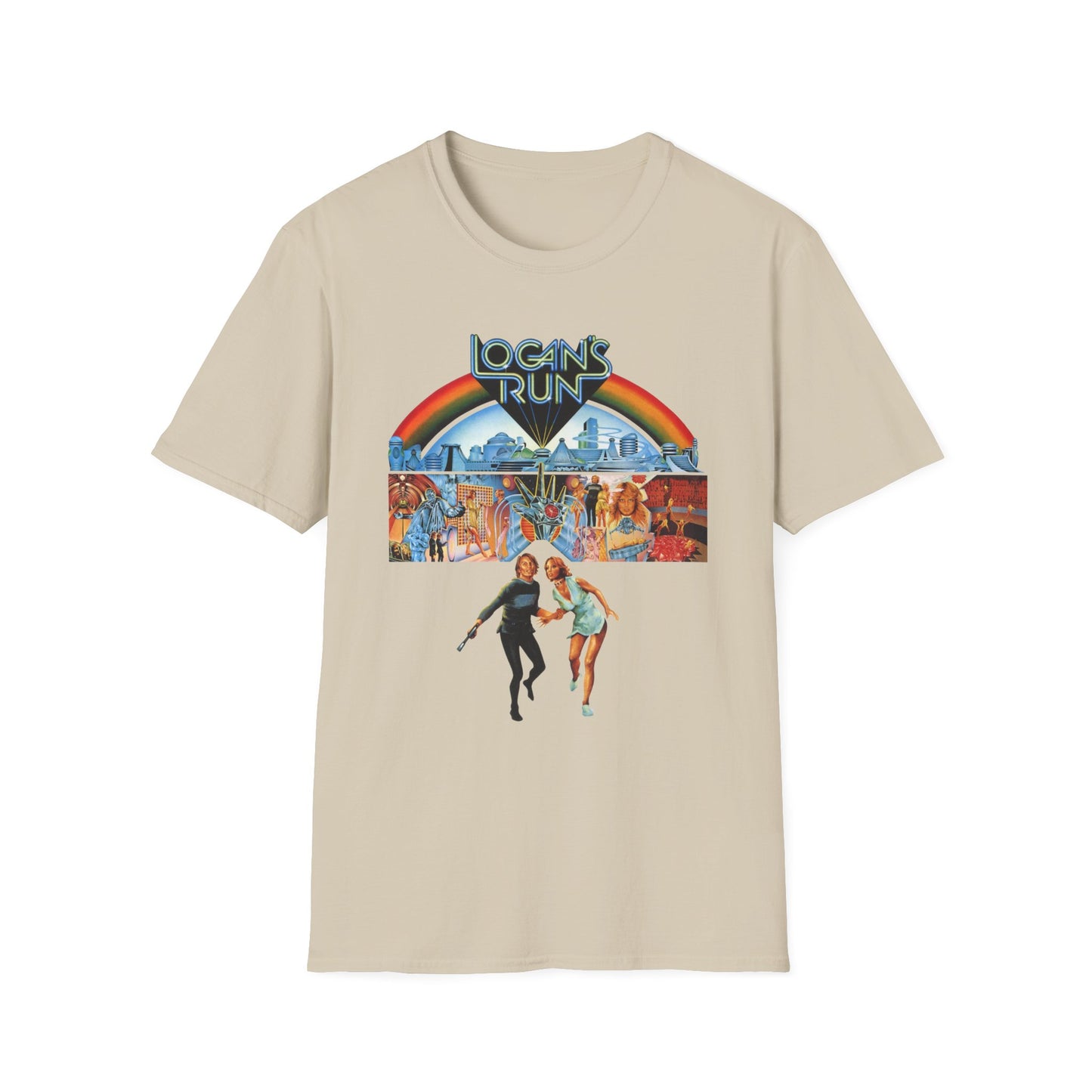 logan's run movie poster tshirt