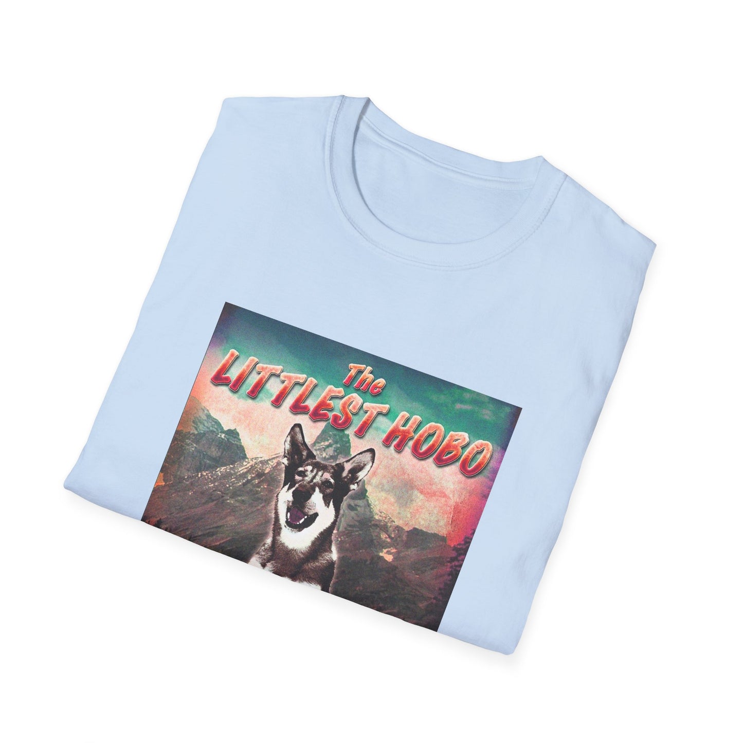 the littlest hobo canadian tv show vintage style tshirt