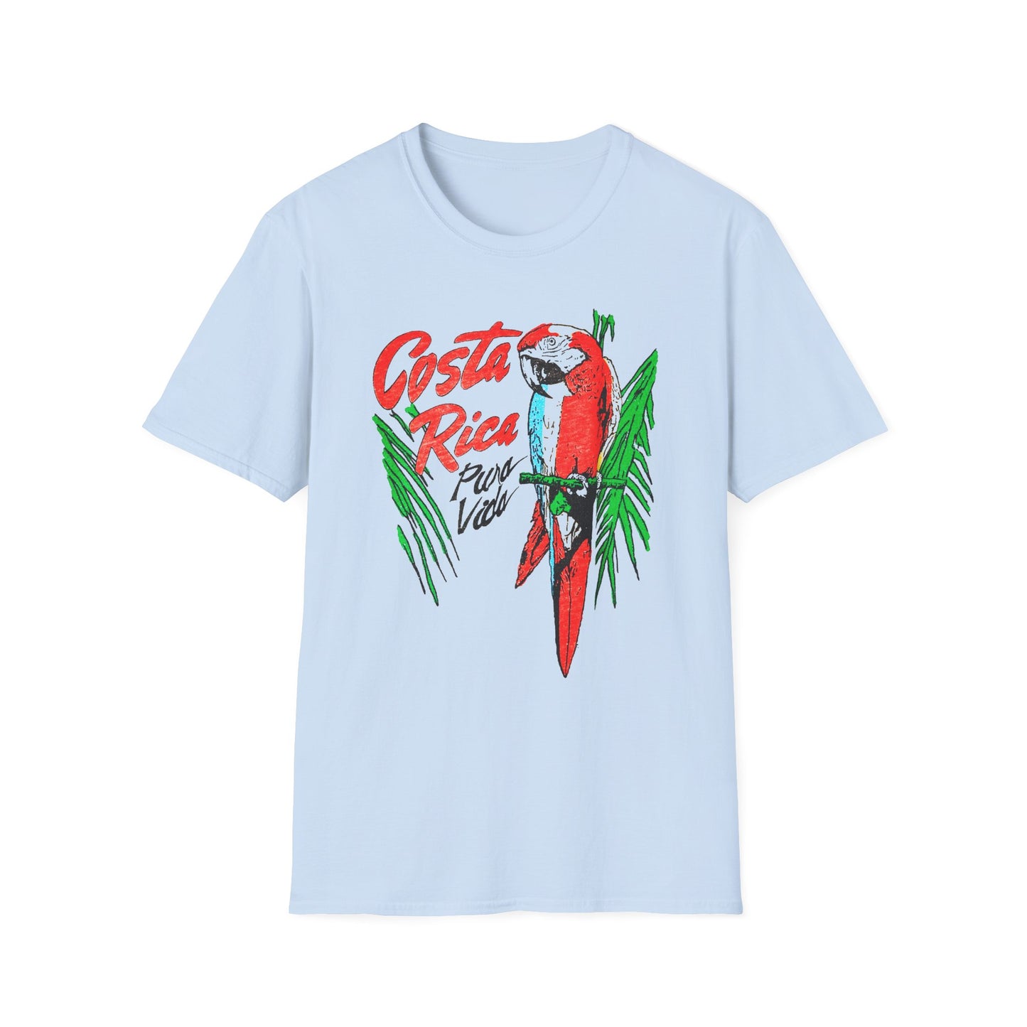 vintage costa rica pura vida pure life reproduction tshirt
