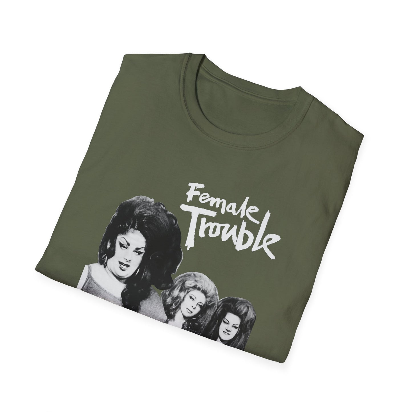 1974 comedy crime movie by john waters female trouble movie poster tshirt