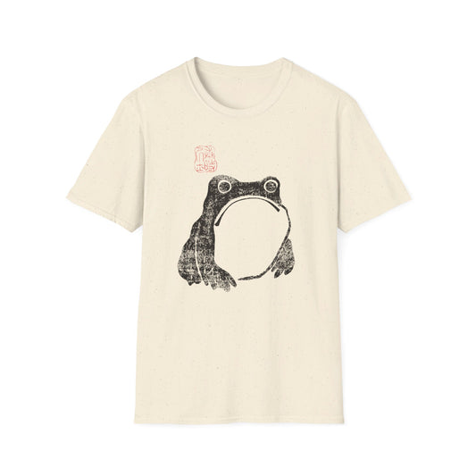 1814 woodblock frog by matsumoto hoji reproduction tshirt