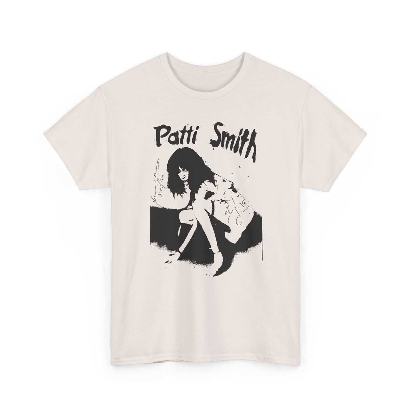 1978 patti smith poetry reading poster custom reproduction tshirt