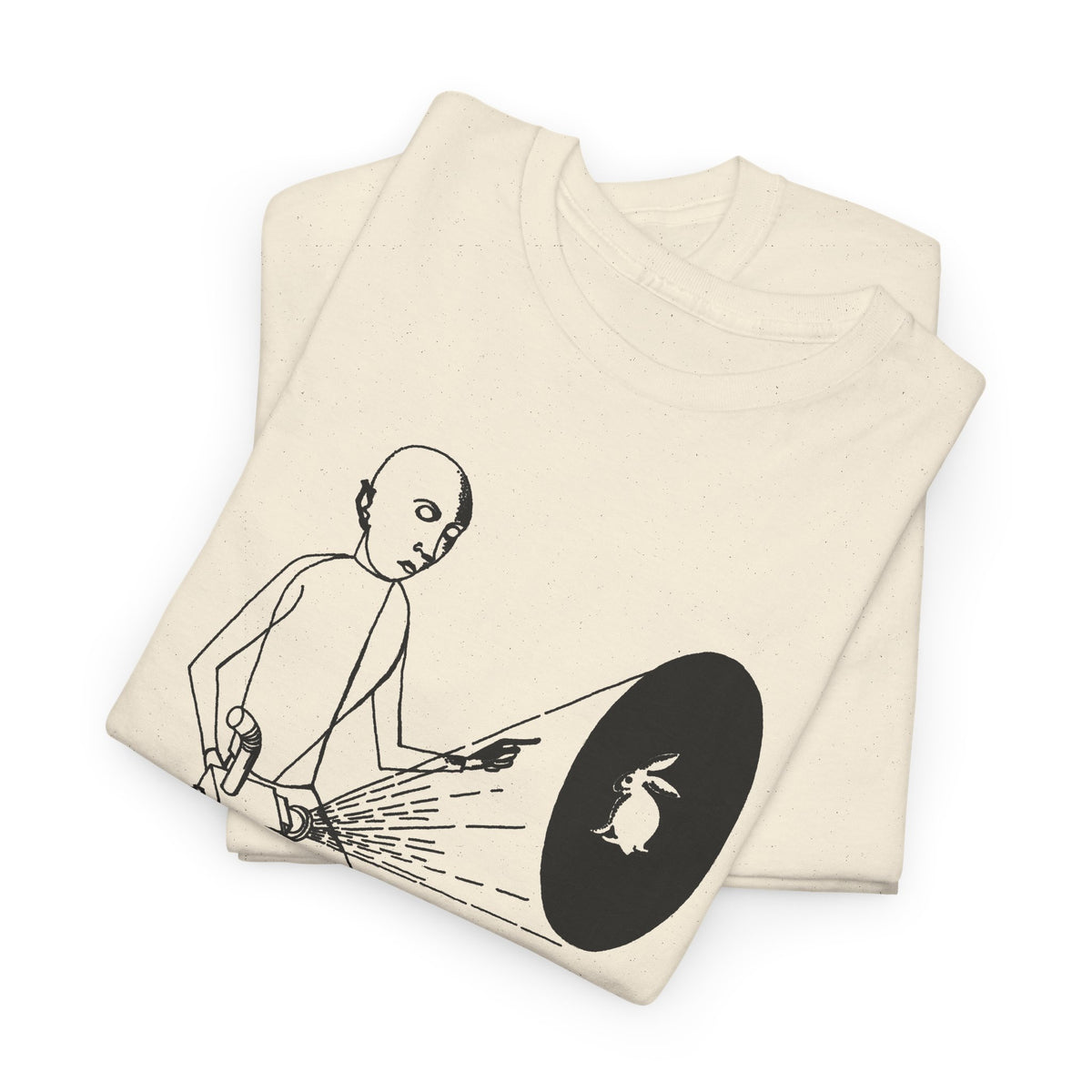1927 laterna magica ink illustration by gottfried brockmann tshirt