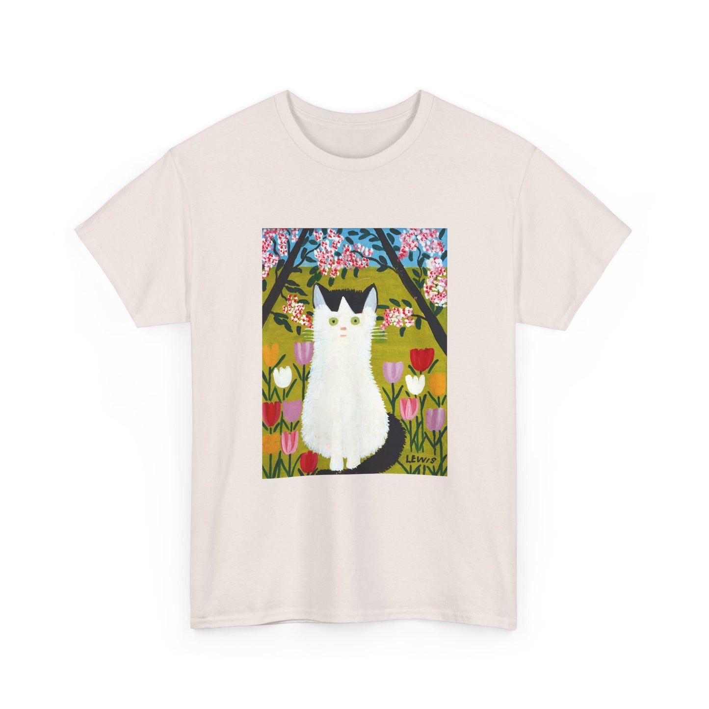 maud lewis nova scotia canadian folk artist white and black cat 2 tshirt