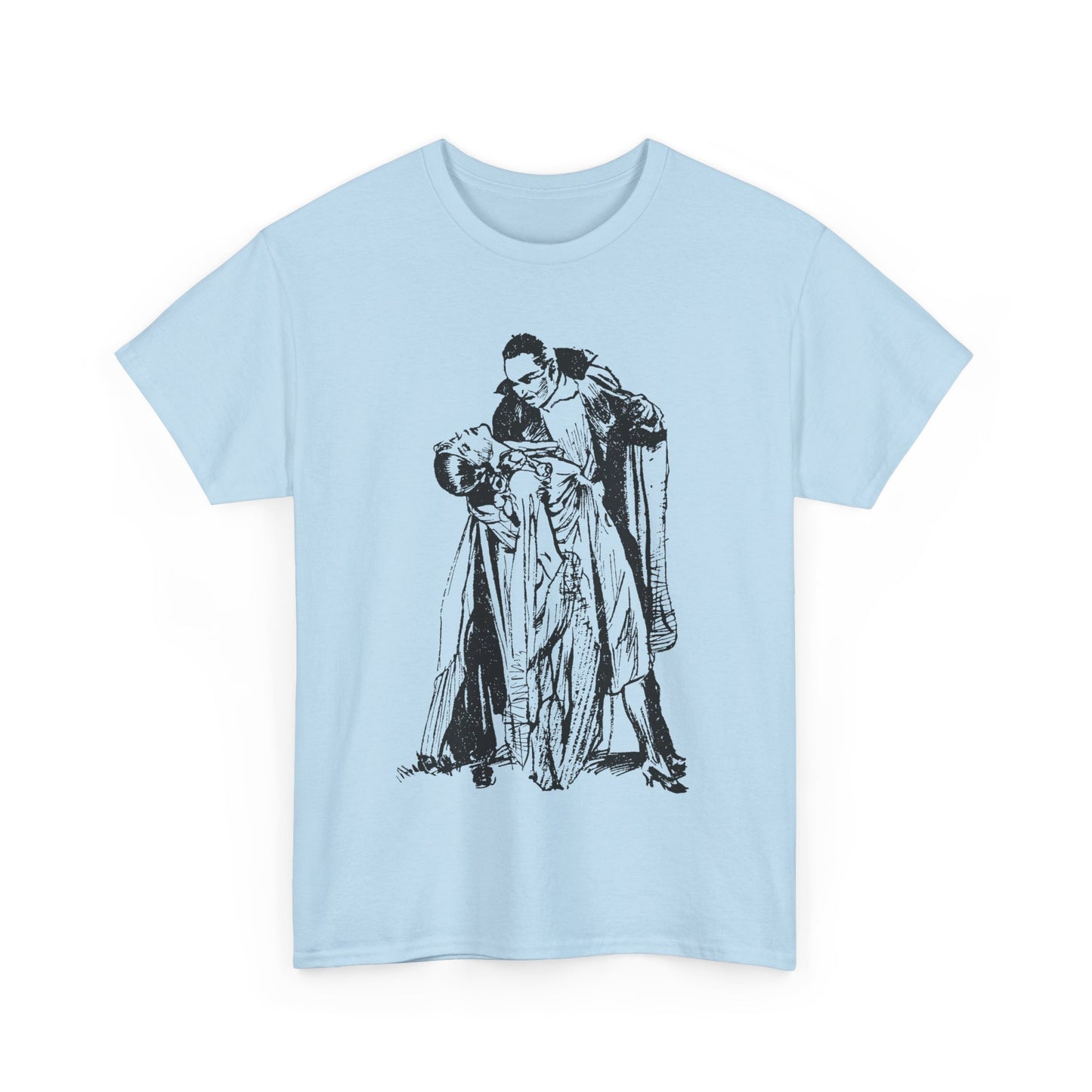 1927 stage play ad for dracula reproduction tshirt