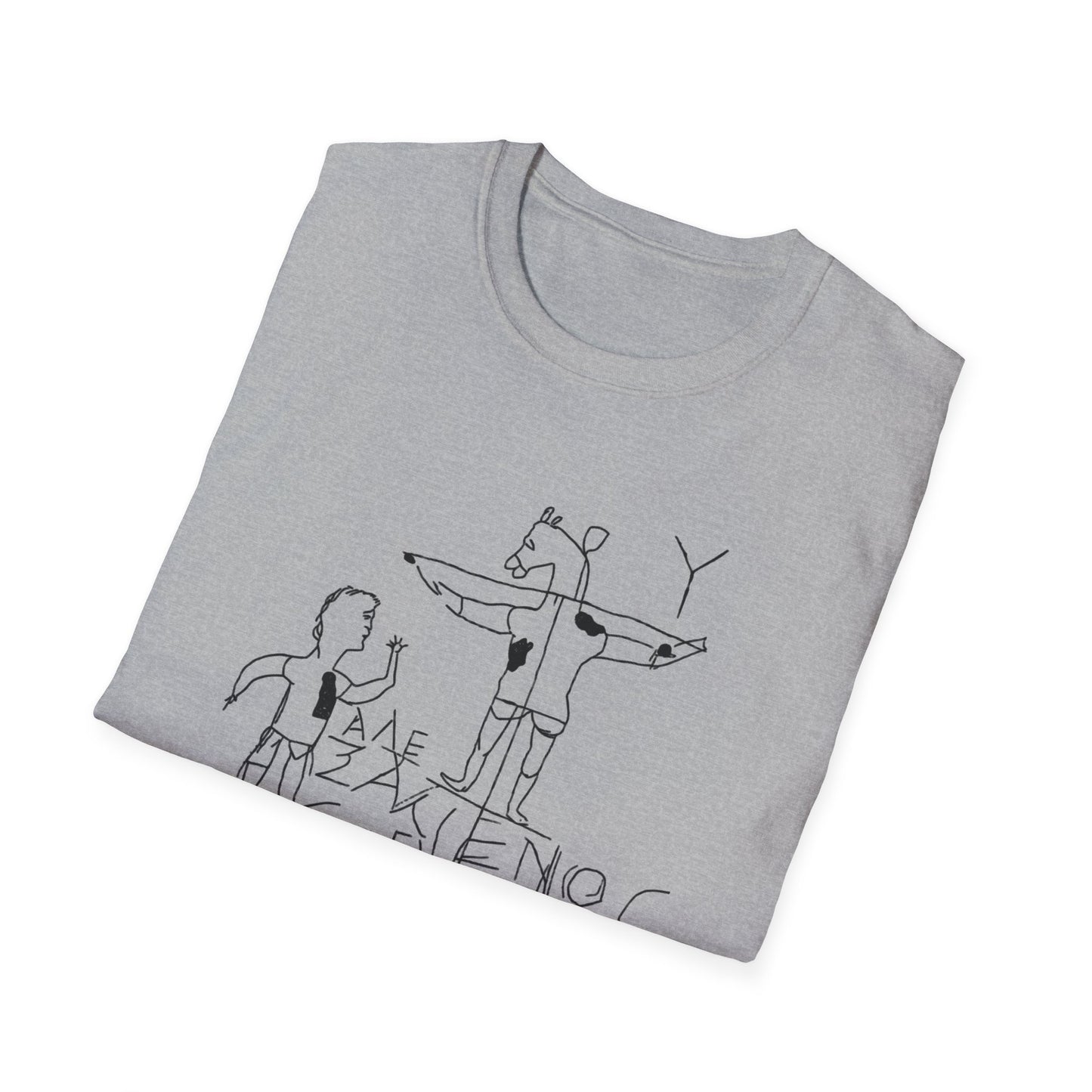 alexamenos graffito blasfemo young man worships donkey early graffiti 200 bc white and black tshirt