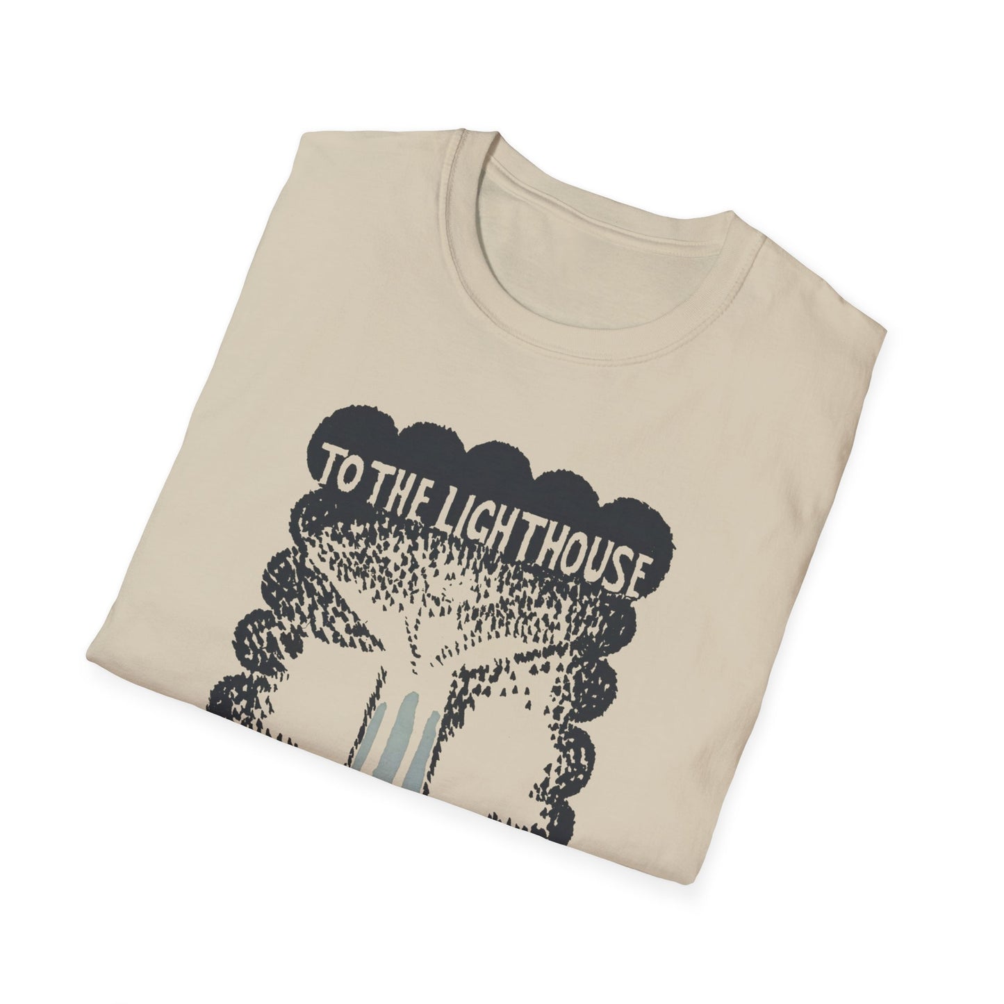 1927 book to the lighthouse by virginia woolf with book cover by vanessa bell tshirt