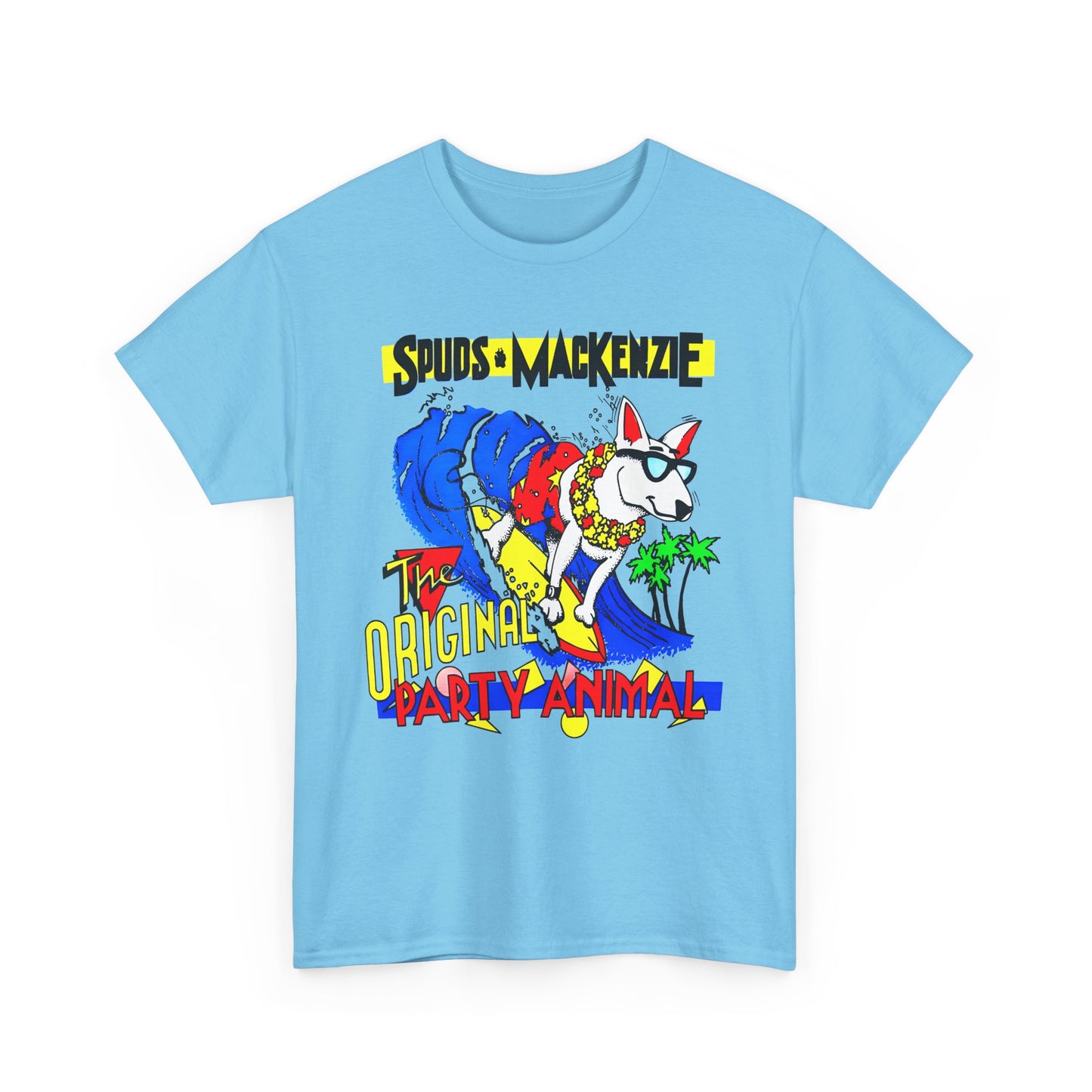vintage spuds mackenzie the original party animal reproduction tshirt