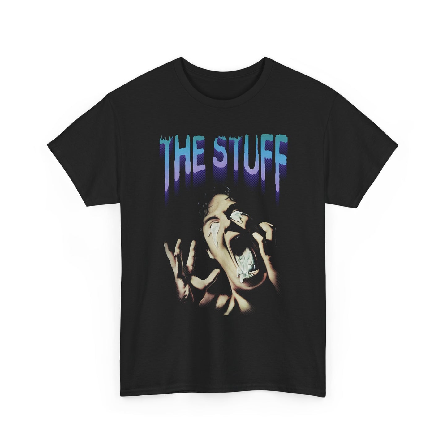 1985 the stuff movie poster reproduction tshirt
