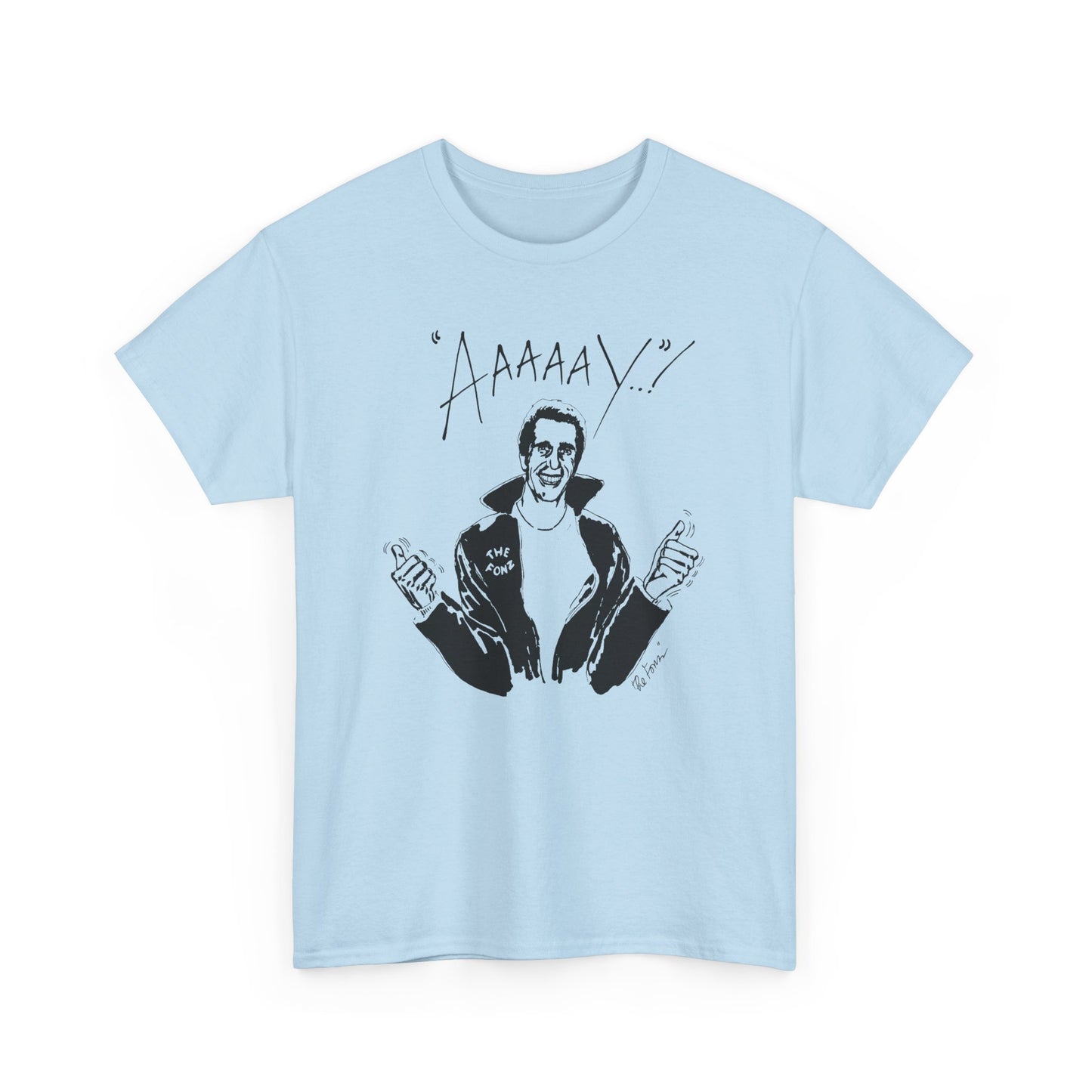 1976 jcpenny fonz tshirt reproduction tshirt
