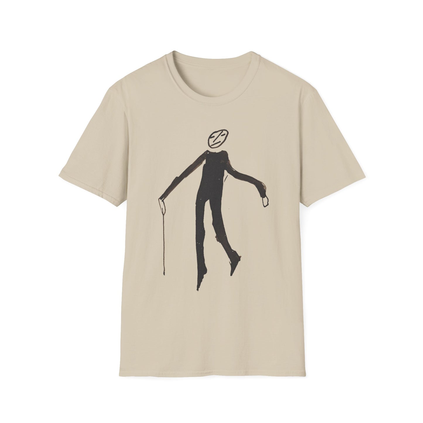 early 1900s sketch india ink on paper by franz kafka on a tshirt