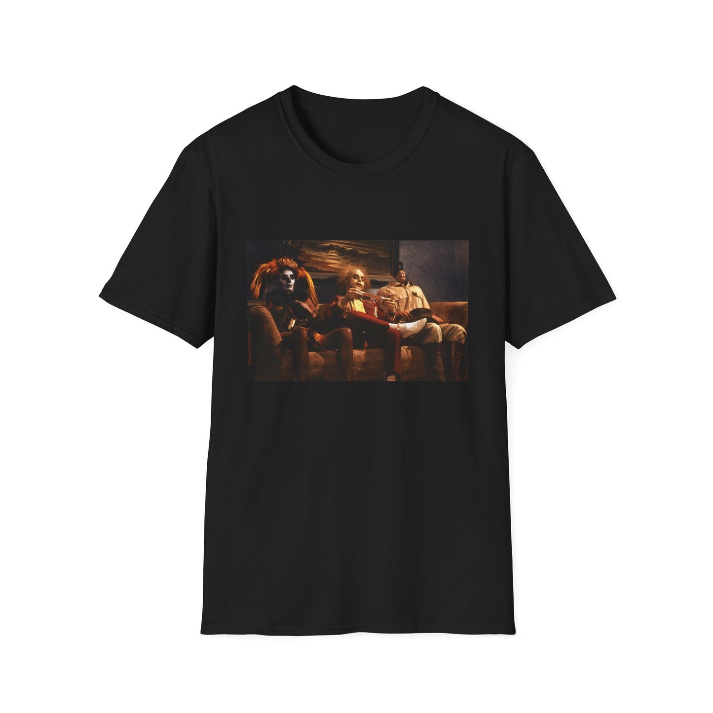 beetlejuice 1988 waiting room movie still tshirt