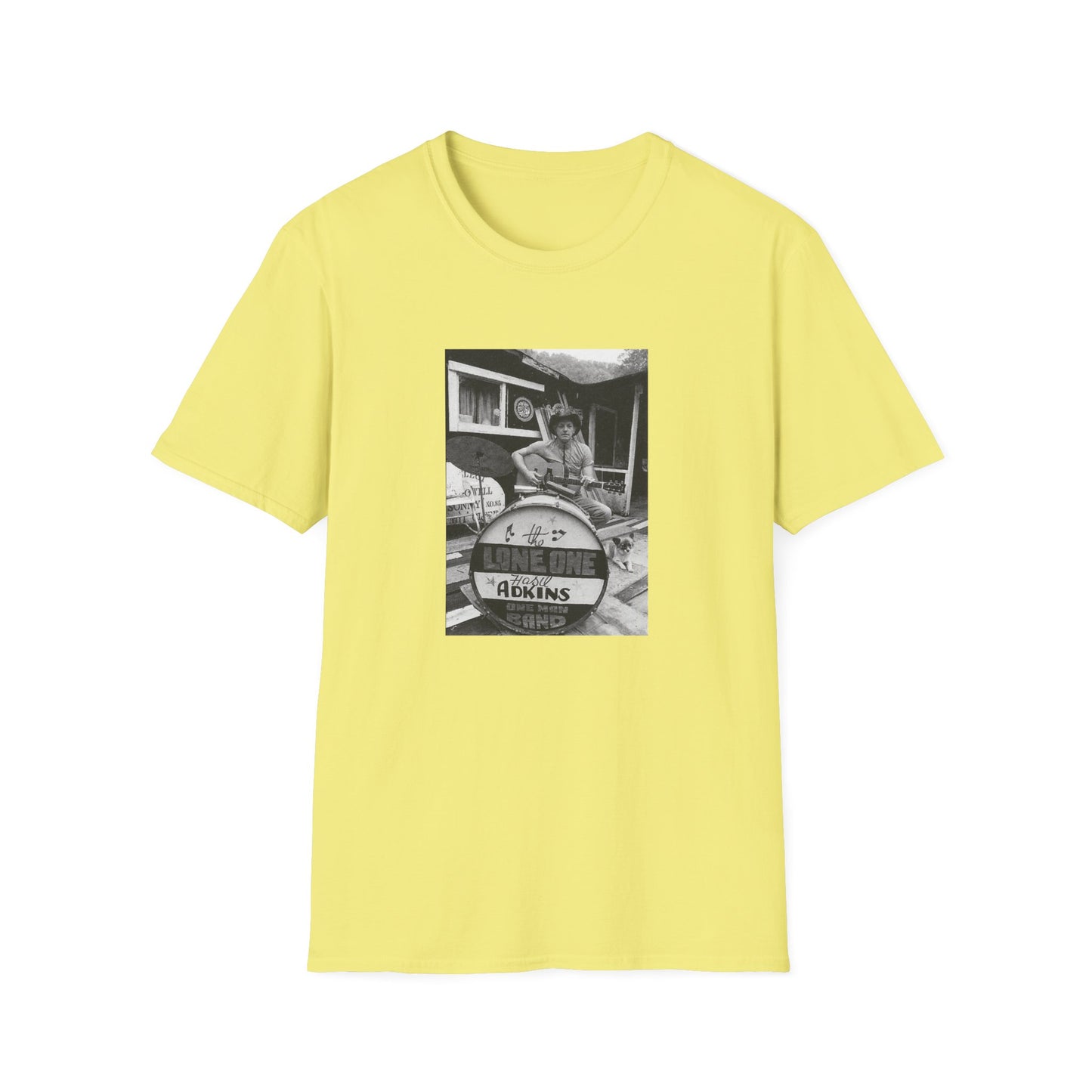 outsider rockabilly one-man band american singer songwriter hasil adkins photo tshirt