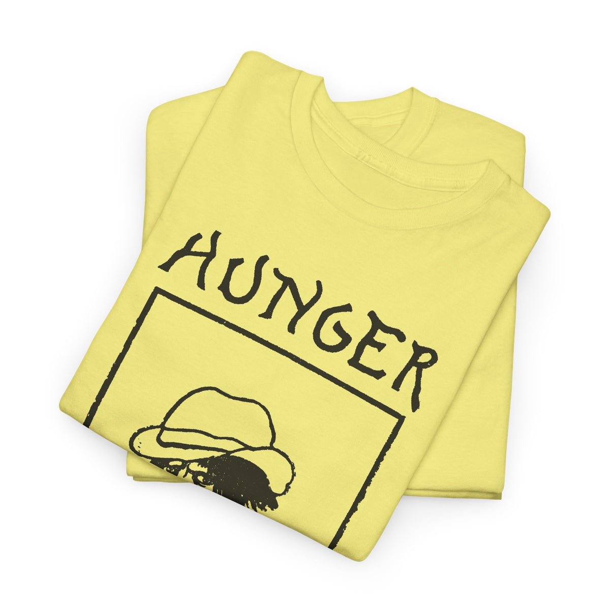 1890 hunger by knut hamsun book cover tshirt