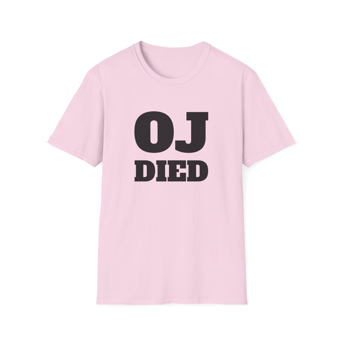 oj died with oj's glove on the back oj simpson tshirt