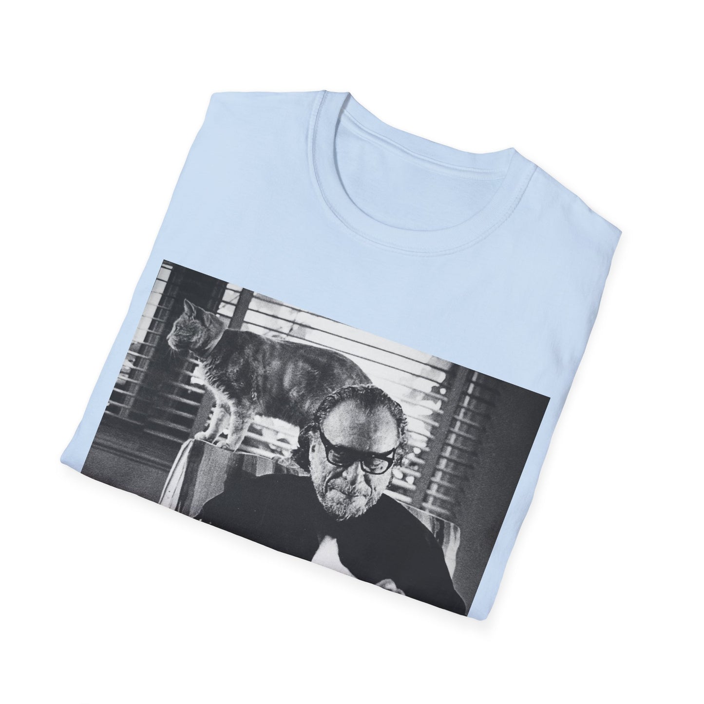 bukowski and butch the cat tshirt