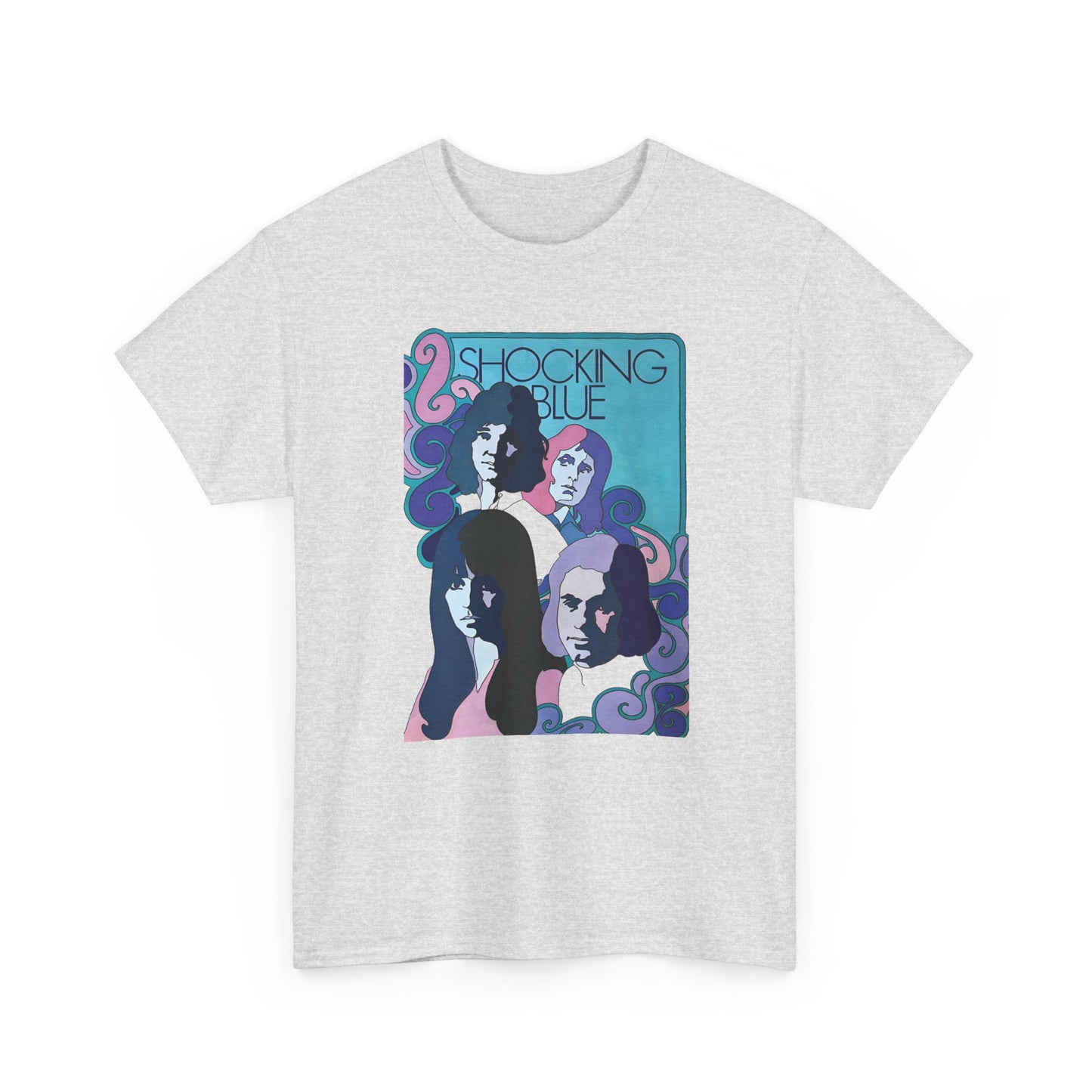 1960s dutch band shocking blue poster tshirt