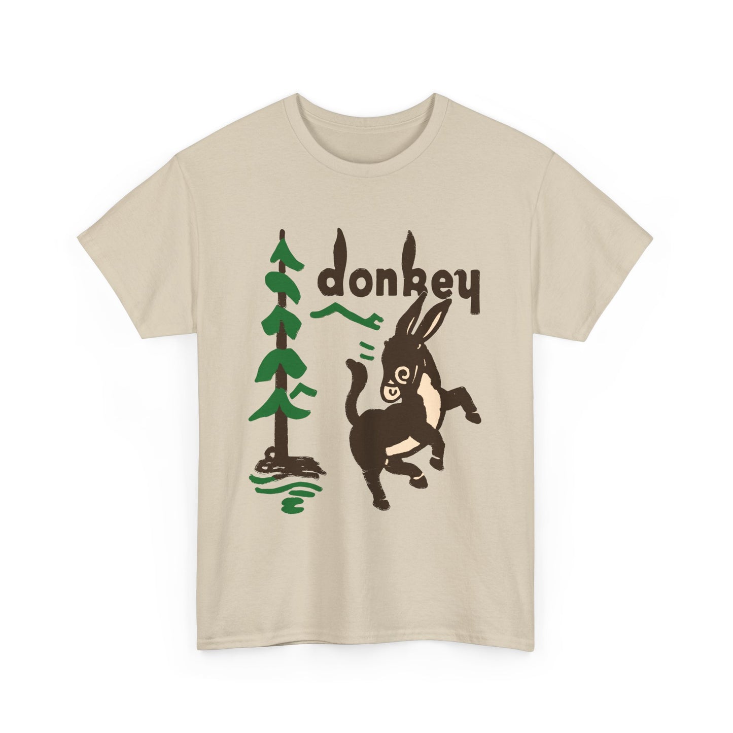 vintage donkey room matchbox graphic edit tshirt