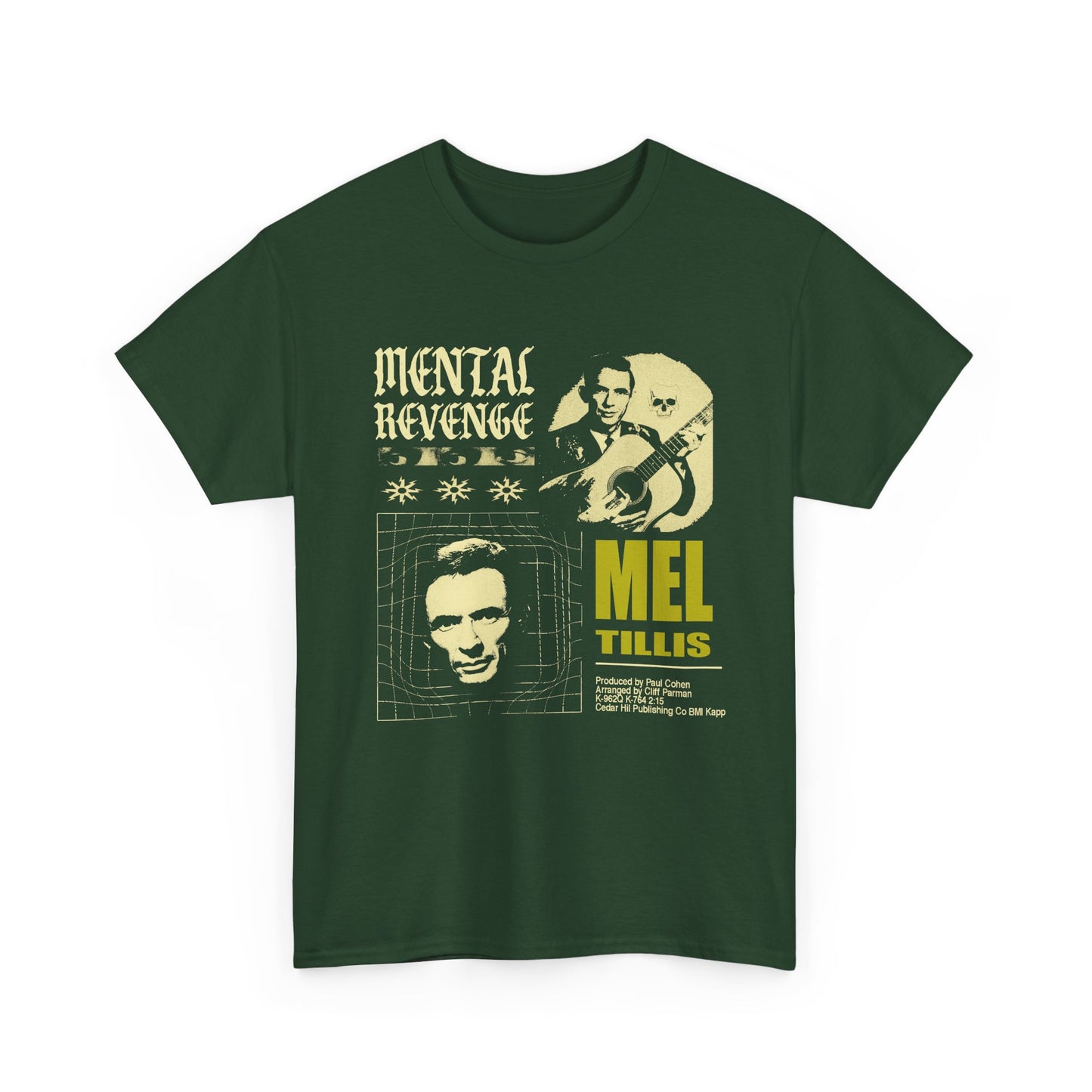 mel tillis mental revenge kapp records single whatmart fan art design tshirt