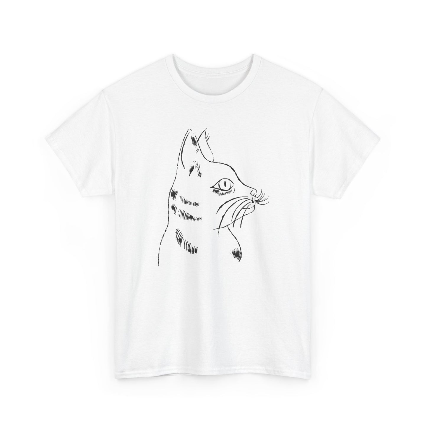 1954 a cat named sam 2 illustration by julia warhola andy warhol's mother custom edit tshirt