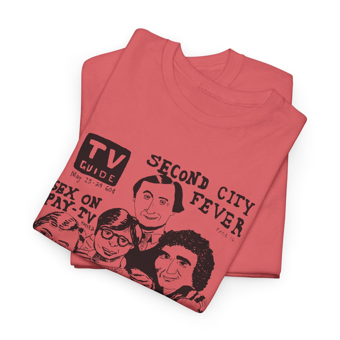 sctv tv guide original sketch tshirt