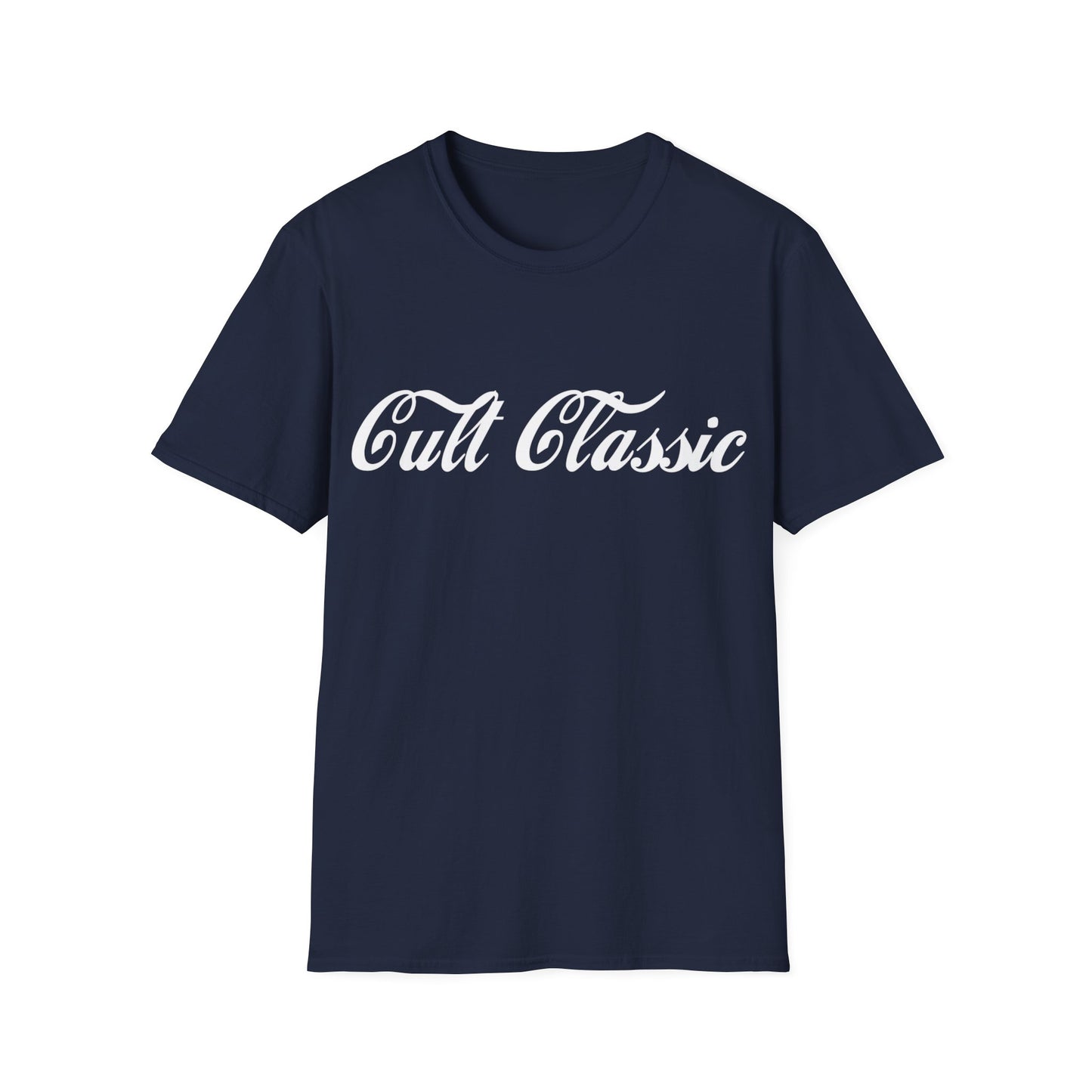 cult classic in coca cola font tshirt