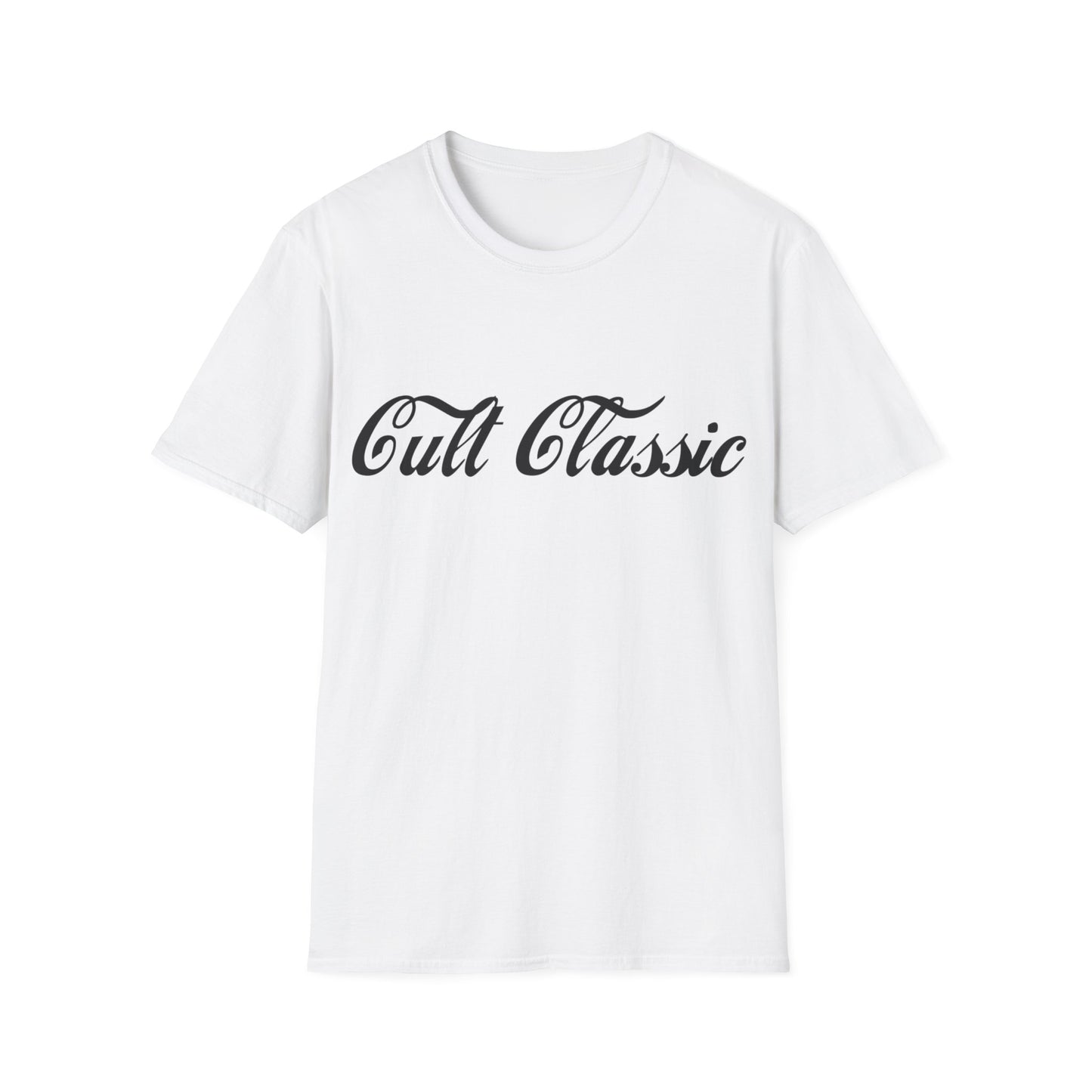 cult classic in coca cola font tshirt