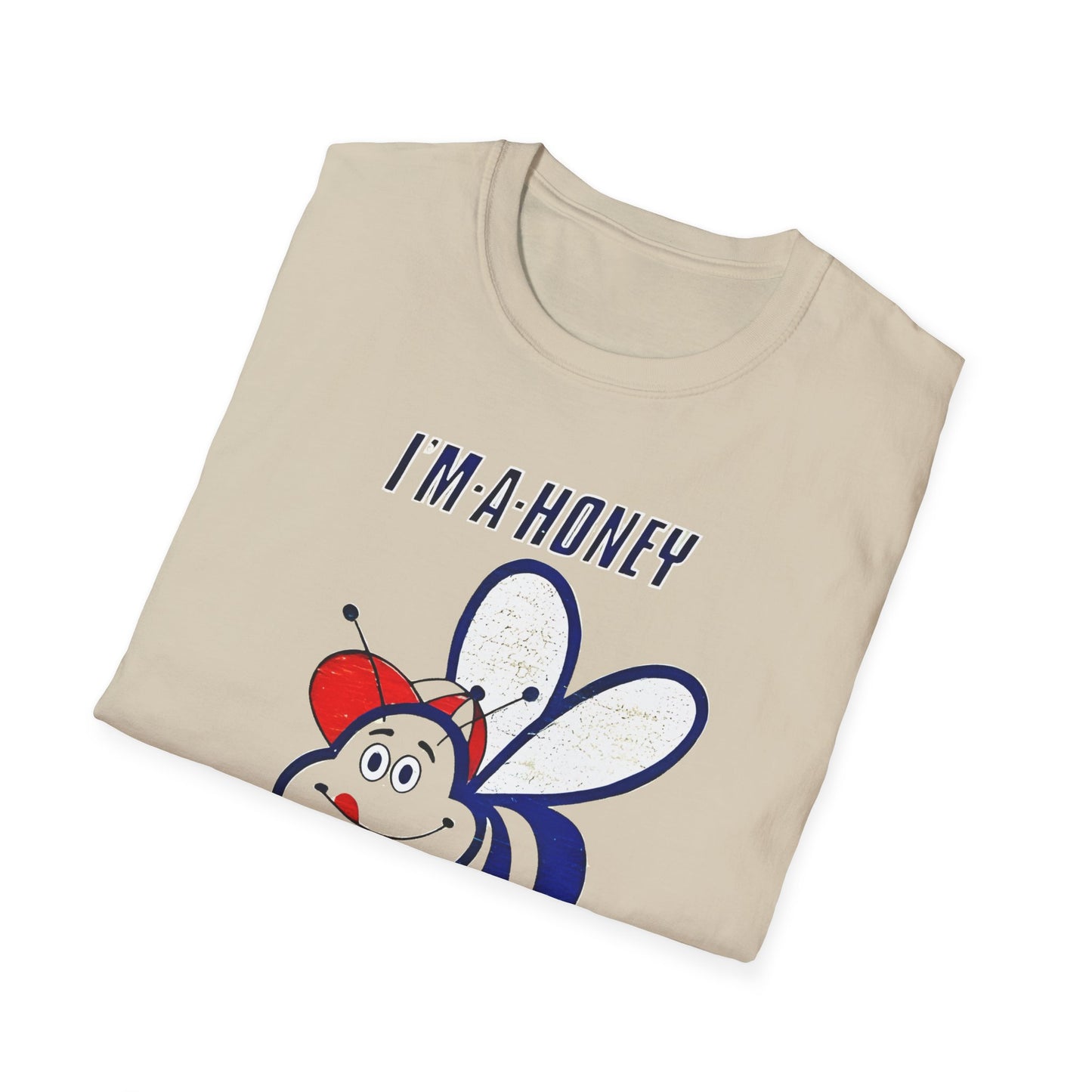 bit-o-honey "i'm a honey" vintage design candy bar tshirt