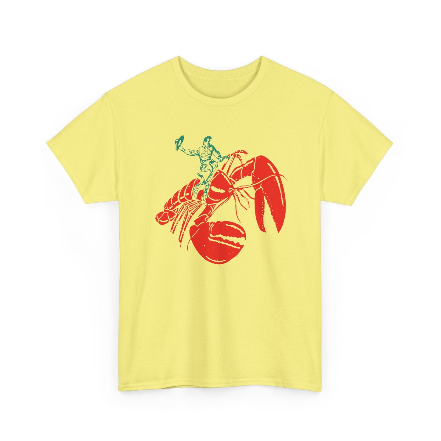 vintage canadian matchbox rodeo lobster tshirt