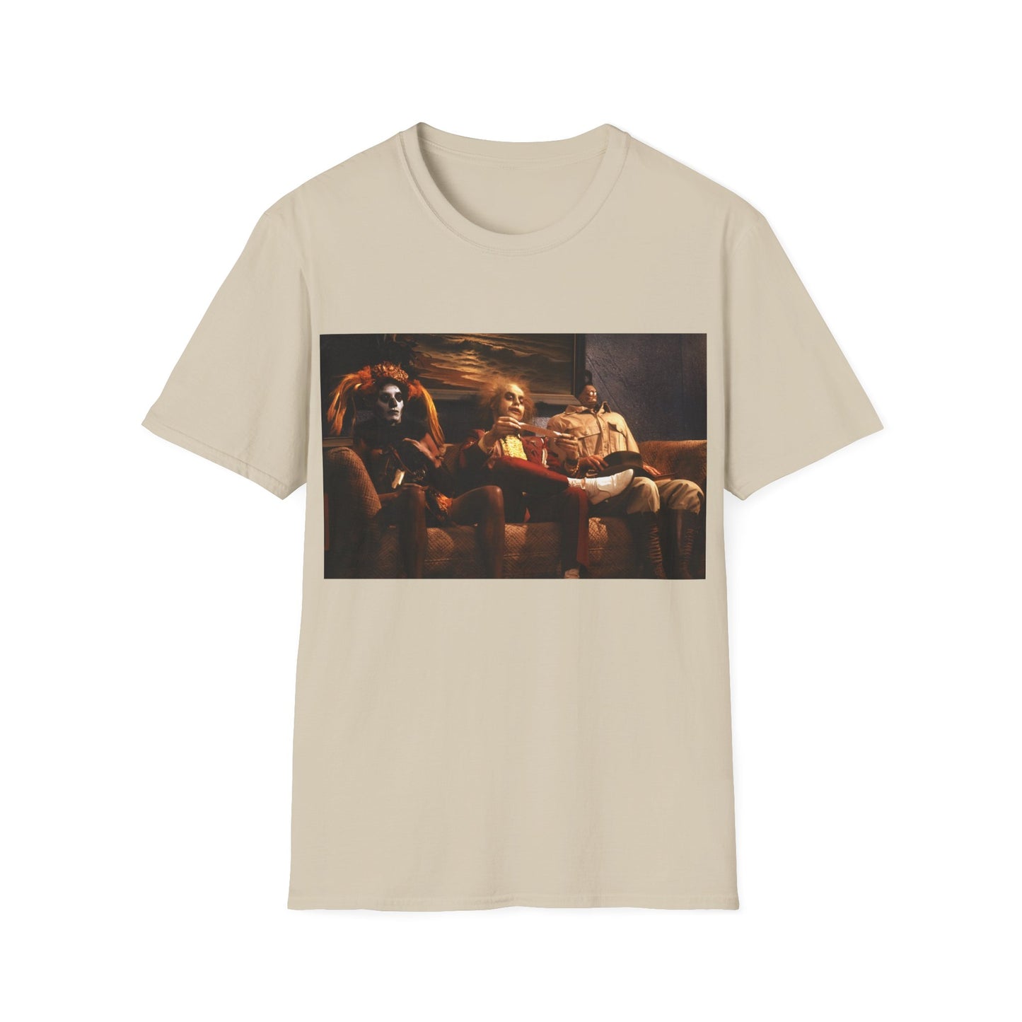 beetlejuice 1988 waiting room movie still tshirt