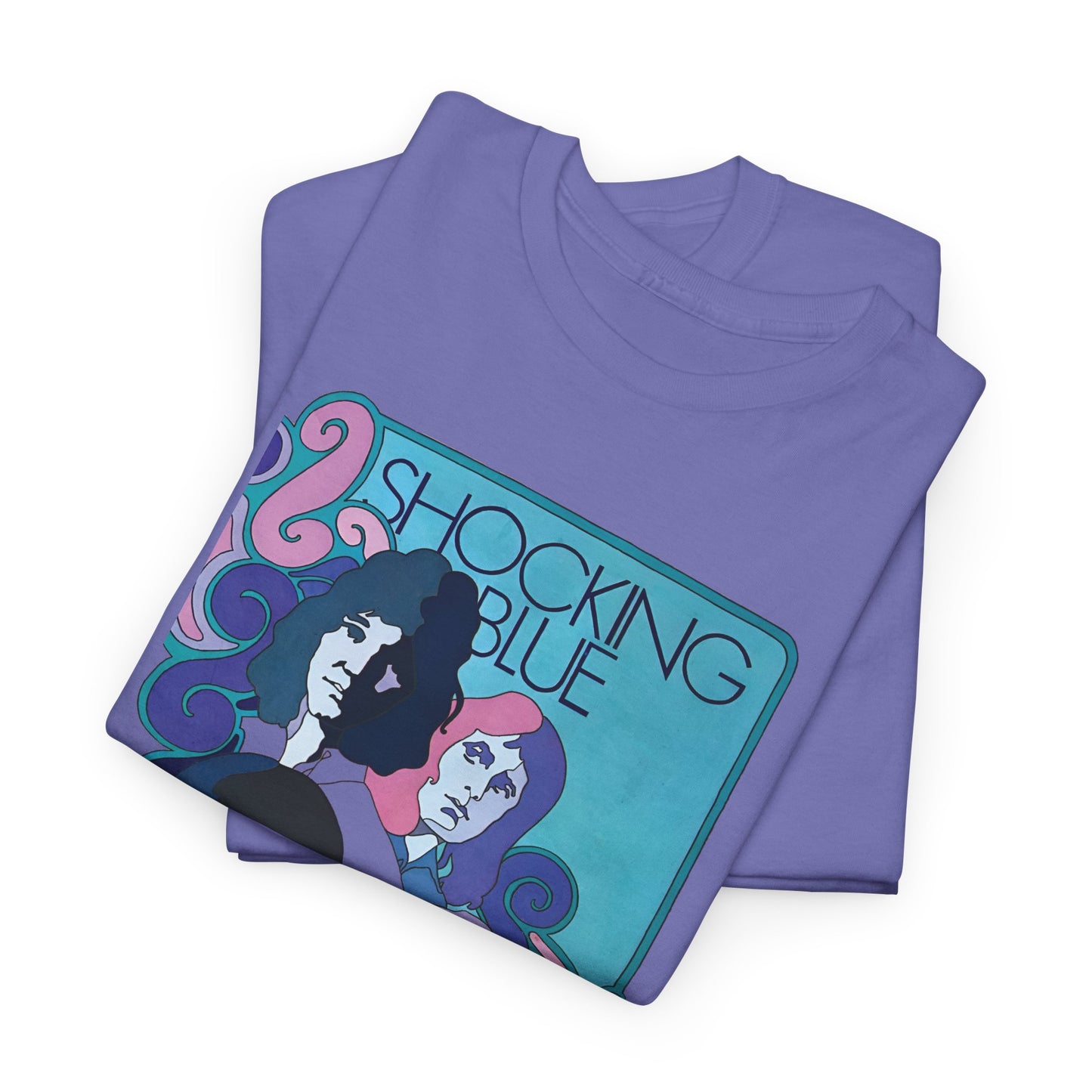 1960s dutch band shocking blue poster tshirt