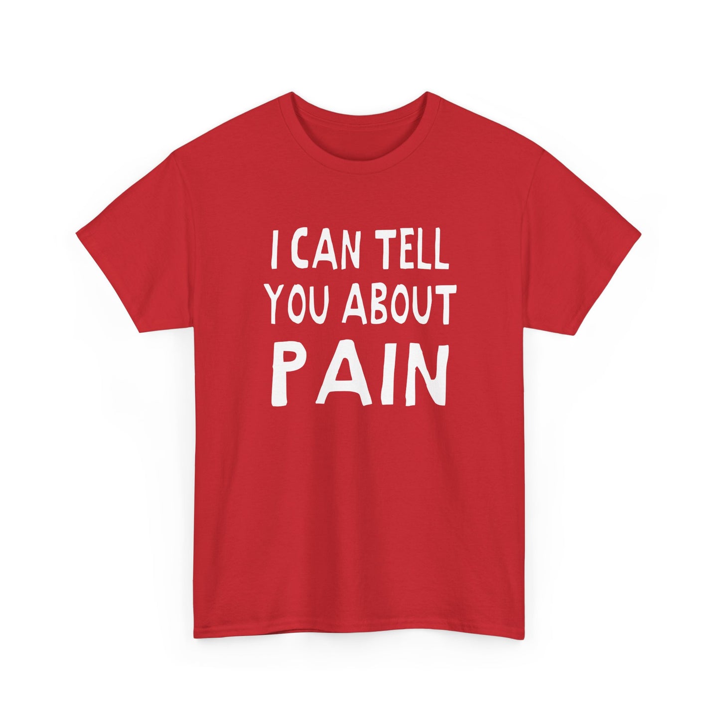 i can tell you about pain hand drawn font tshirt