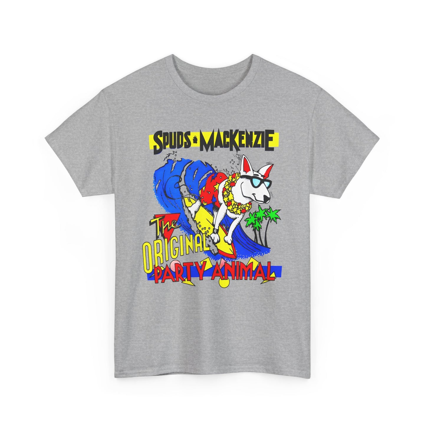 vintage spuds mackenzie the original party animal reproduction tshirt