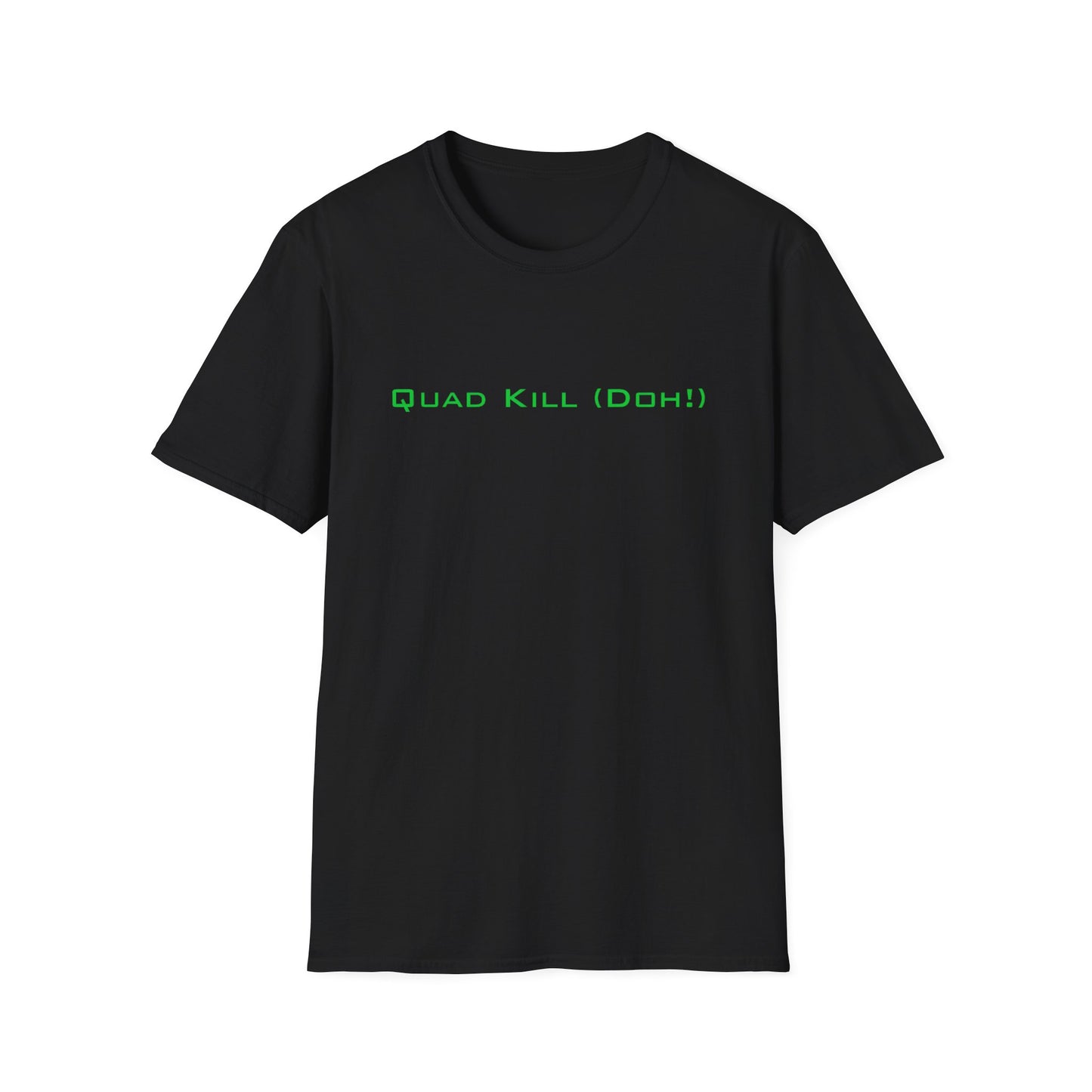 goldeneye n64 awards quad kill (doh!) tshirt