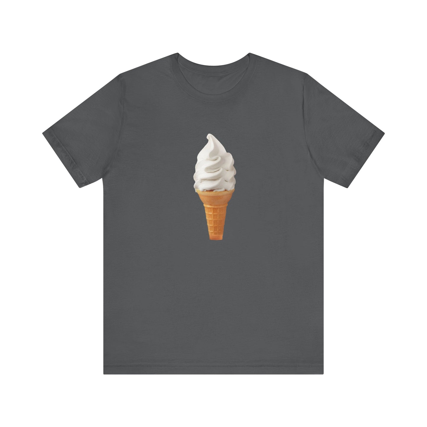 soft vanilla ice cream cone tshirt