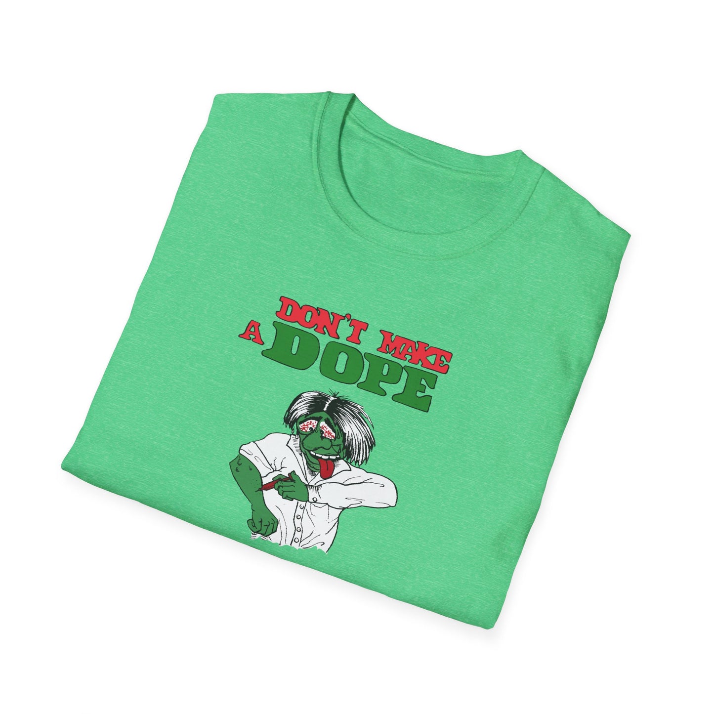 1960s anti drug poster don't make a dope of yourself by smartset smarteen s.o.s tshirt